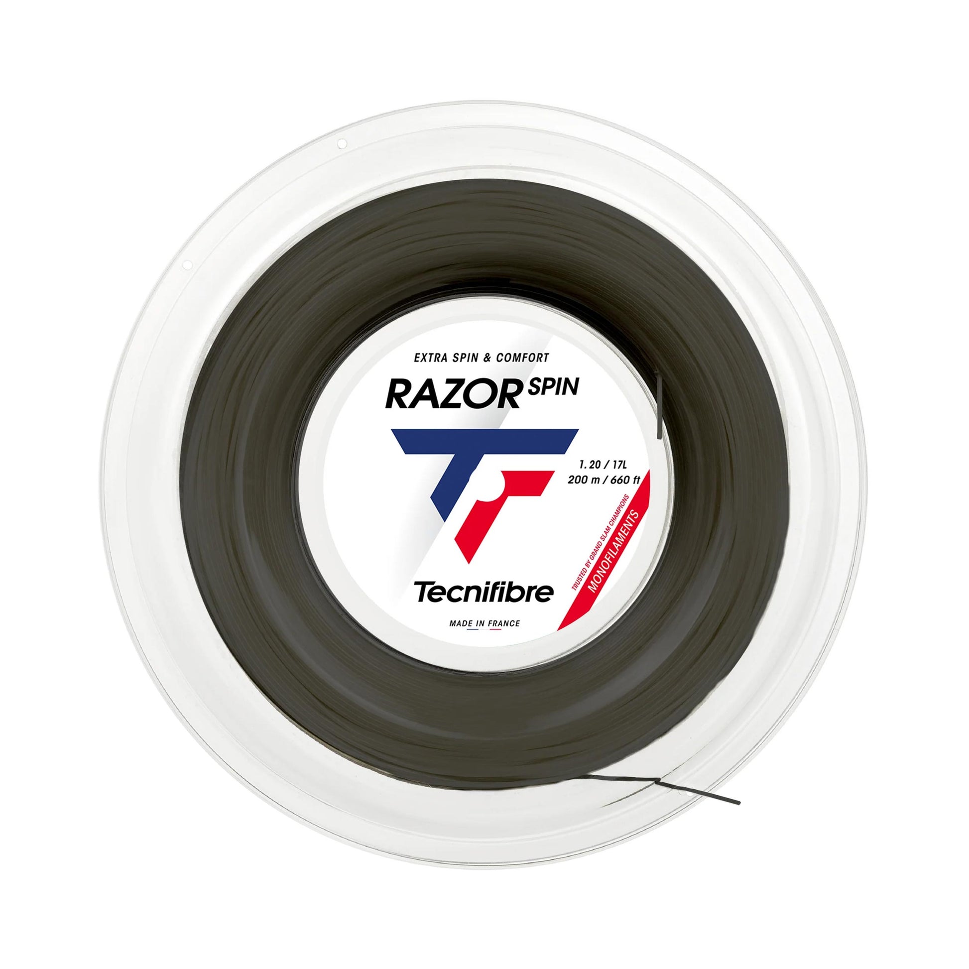 Tecnifibre Razor Spin String reel 200m - black