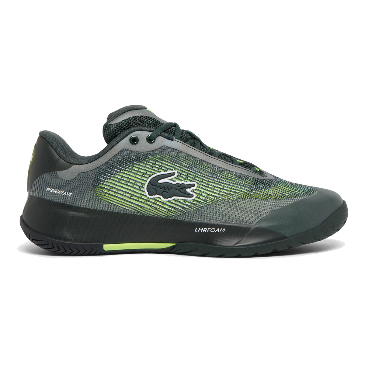 Lacoste Medvedev AG-LT Pro All court shoe Men - dark green, yellow