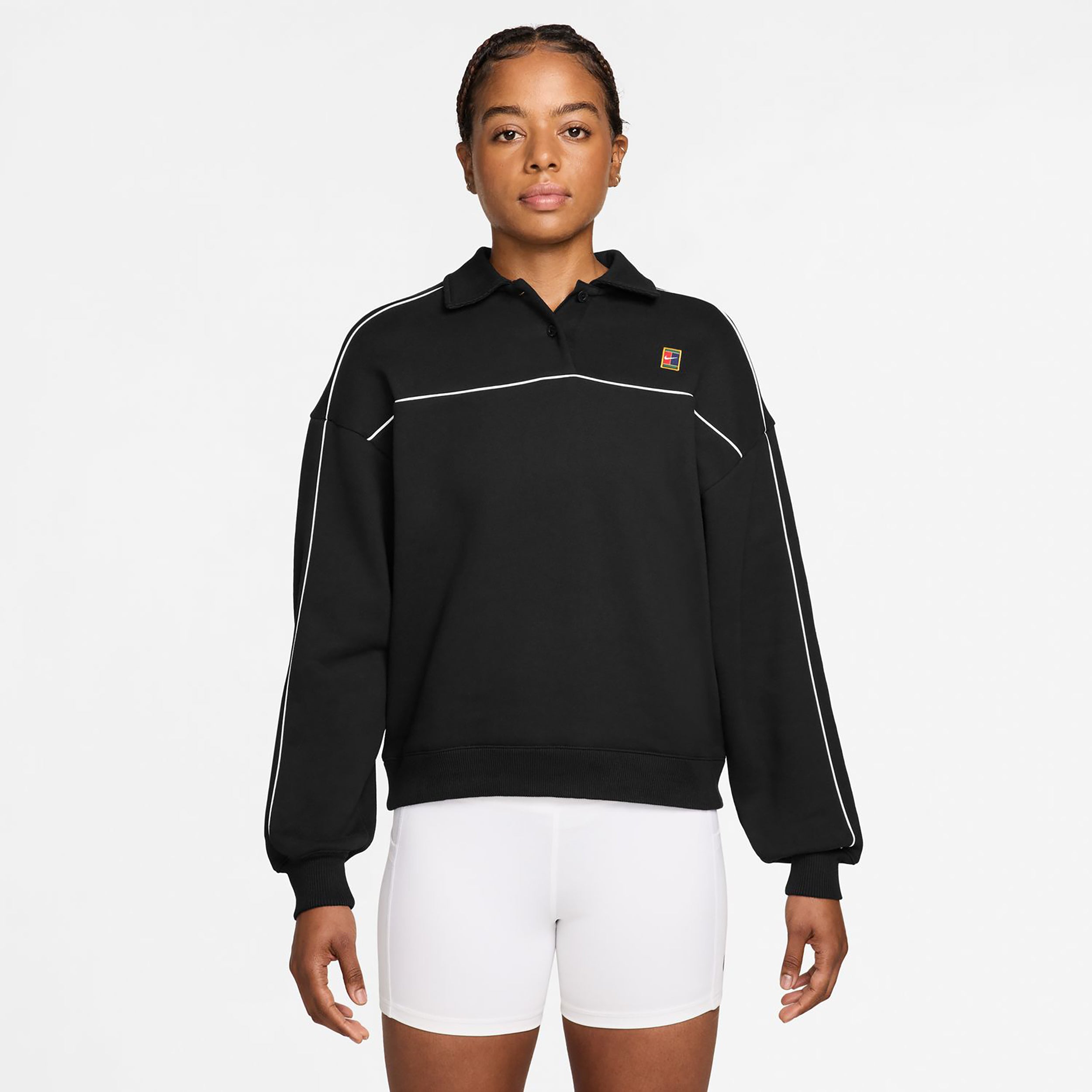 Nike Court Long sleeve Women - black