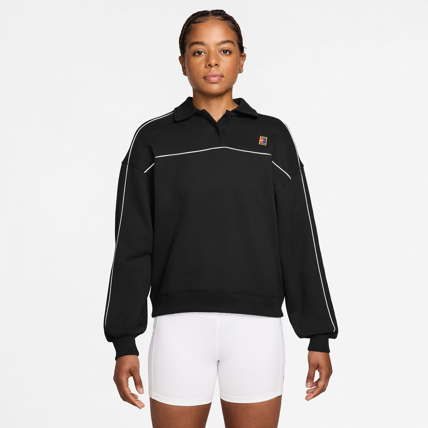 Nike Court Long sleeve Women - black