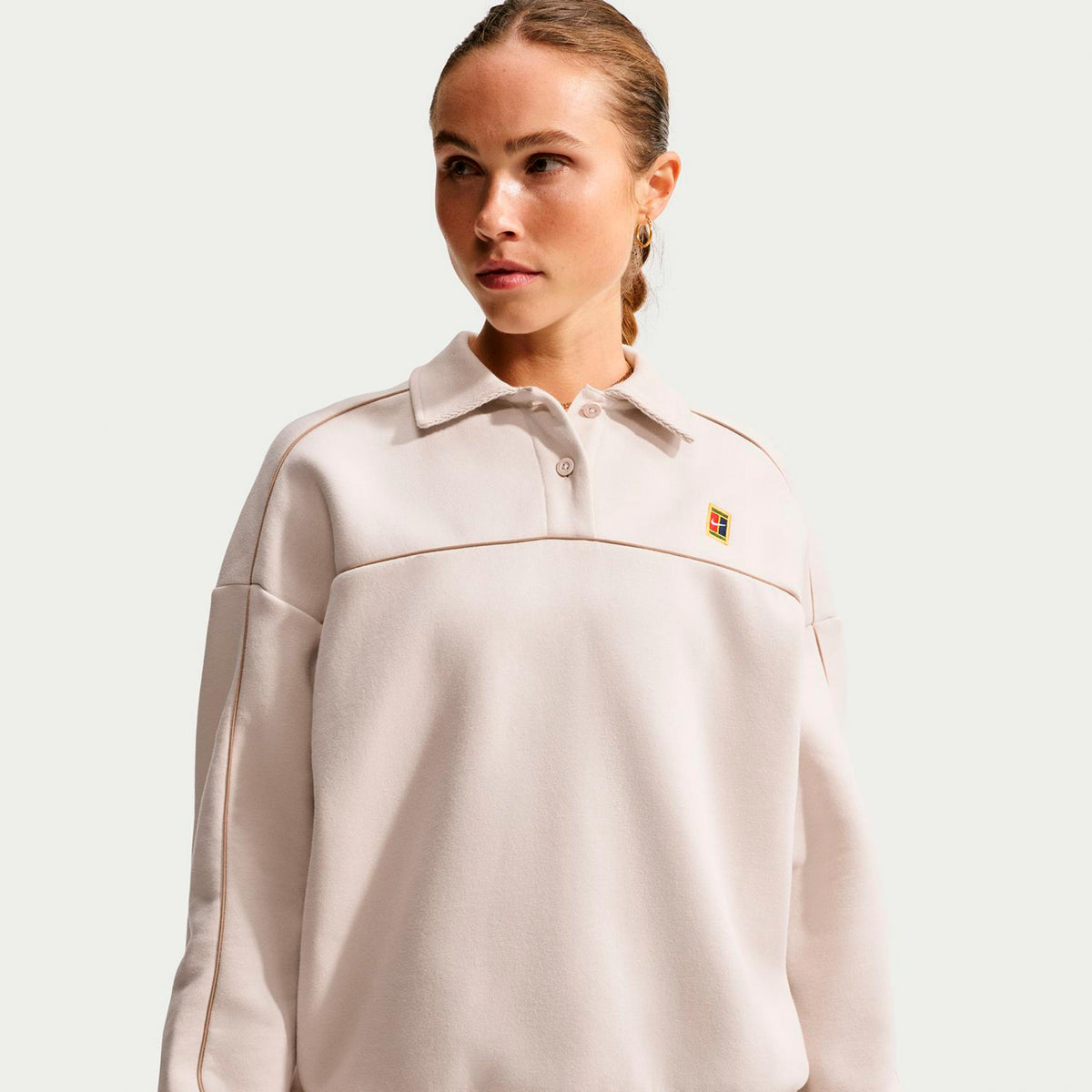 Nike Court Long sleeve Women - cream