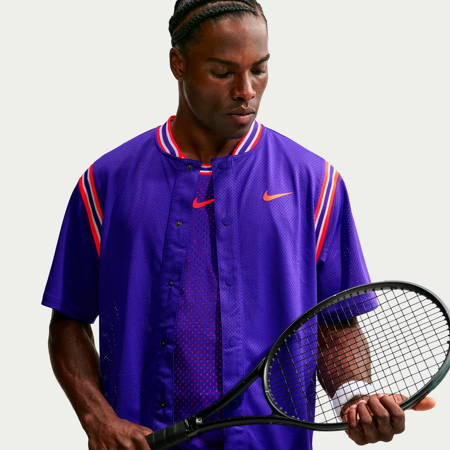 Nike Carlos Alcaraz Court Slam Polo Men - lilac, orange