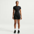 One Fitted T-Shirt Women - black