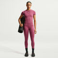 One Fitted T-Shirt Women - mauve