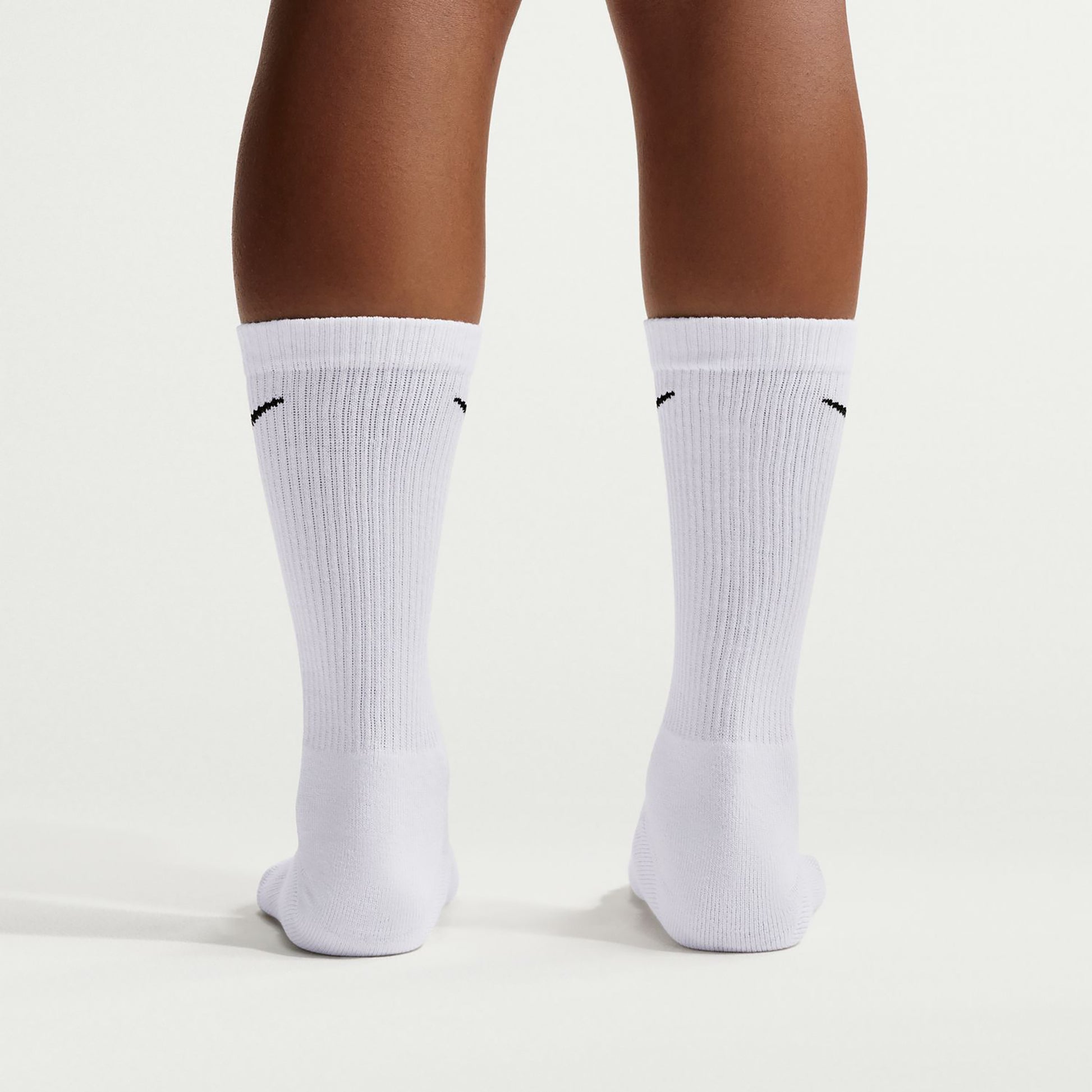 Nike Elevated Crew Tennis Socks 6 Pack Unisex - white