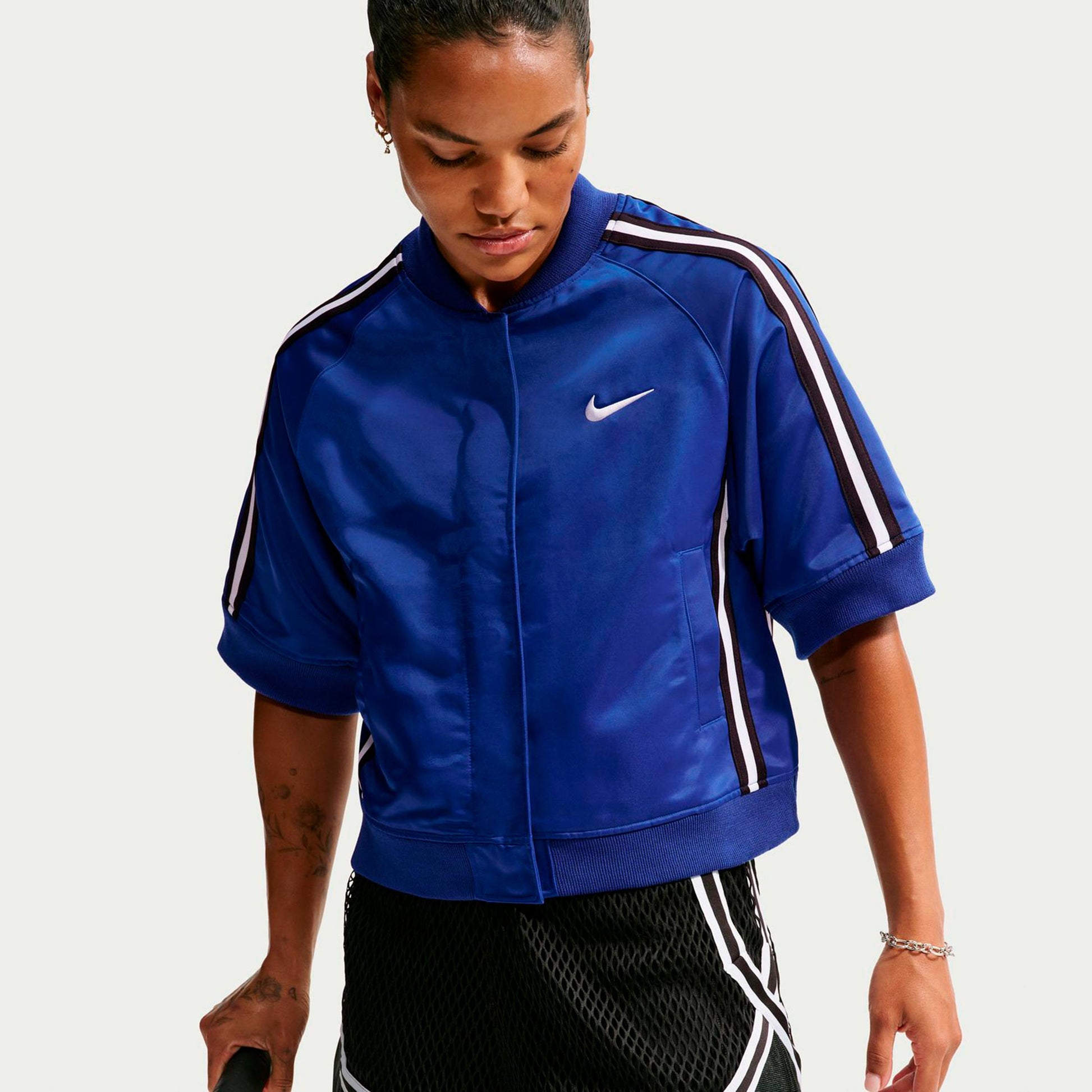 Nike Court Slam Training jacket Women - dark blue, black