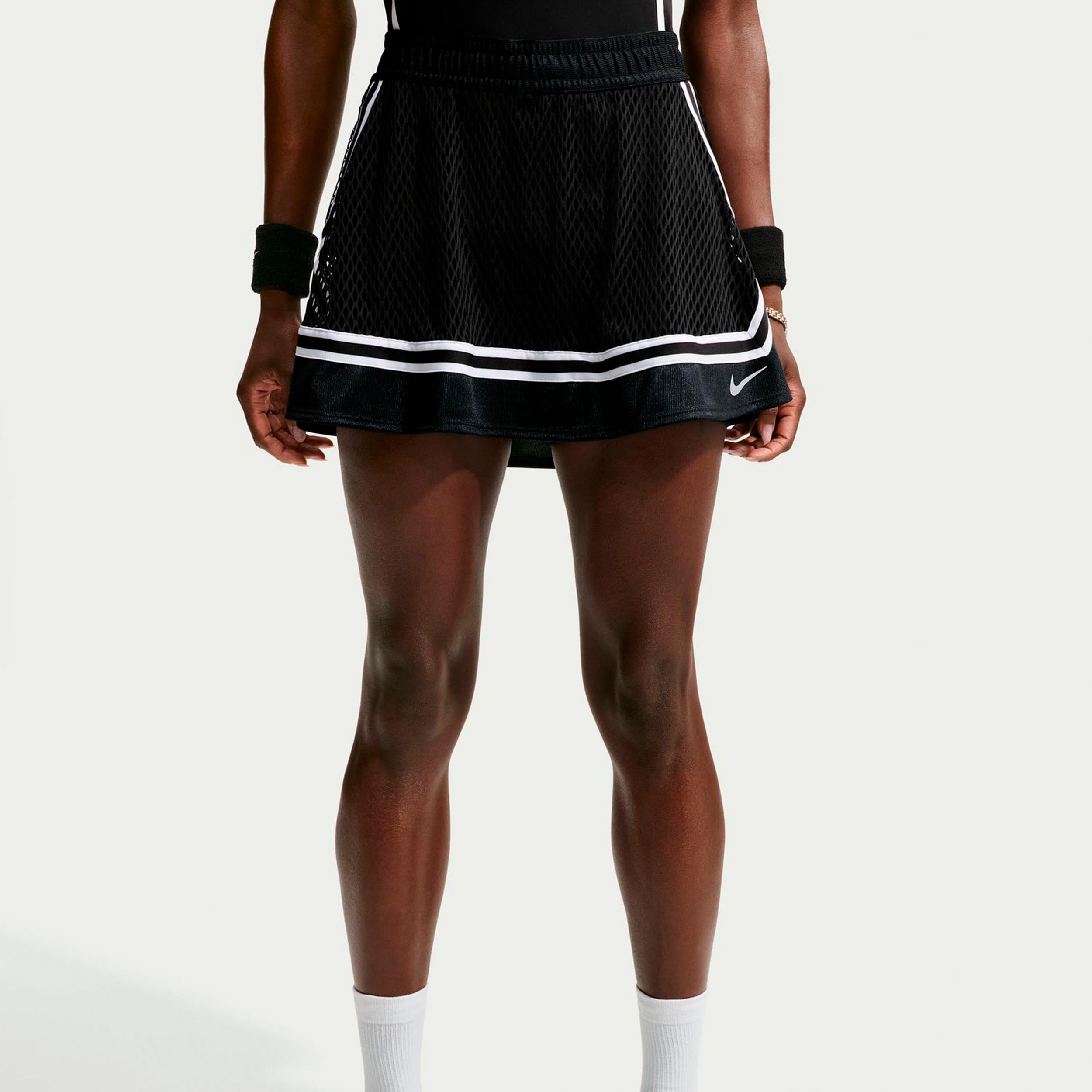 Nike Court Slam Skirt Women - black, white