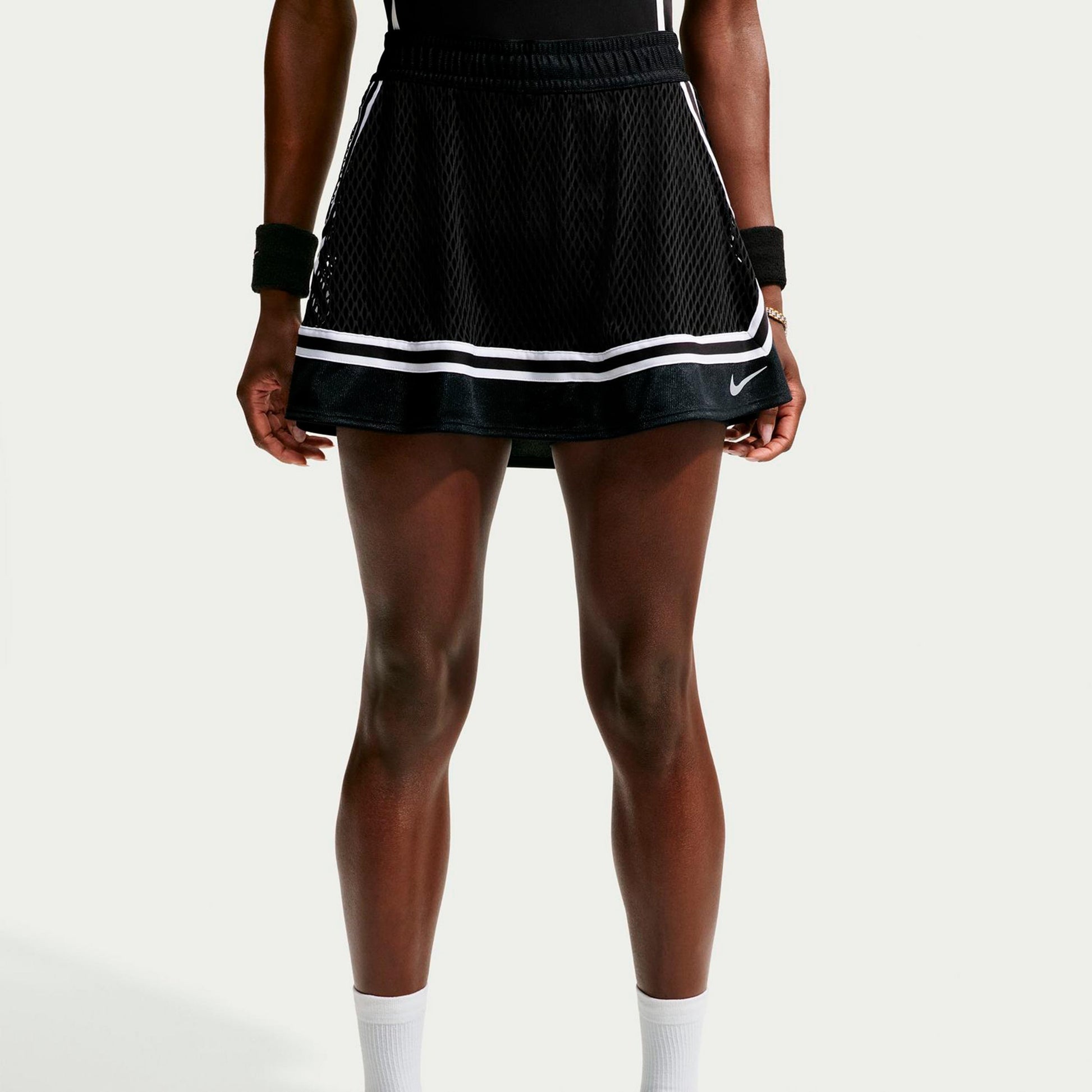 Nike Court Slam Skirt Women - black, white