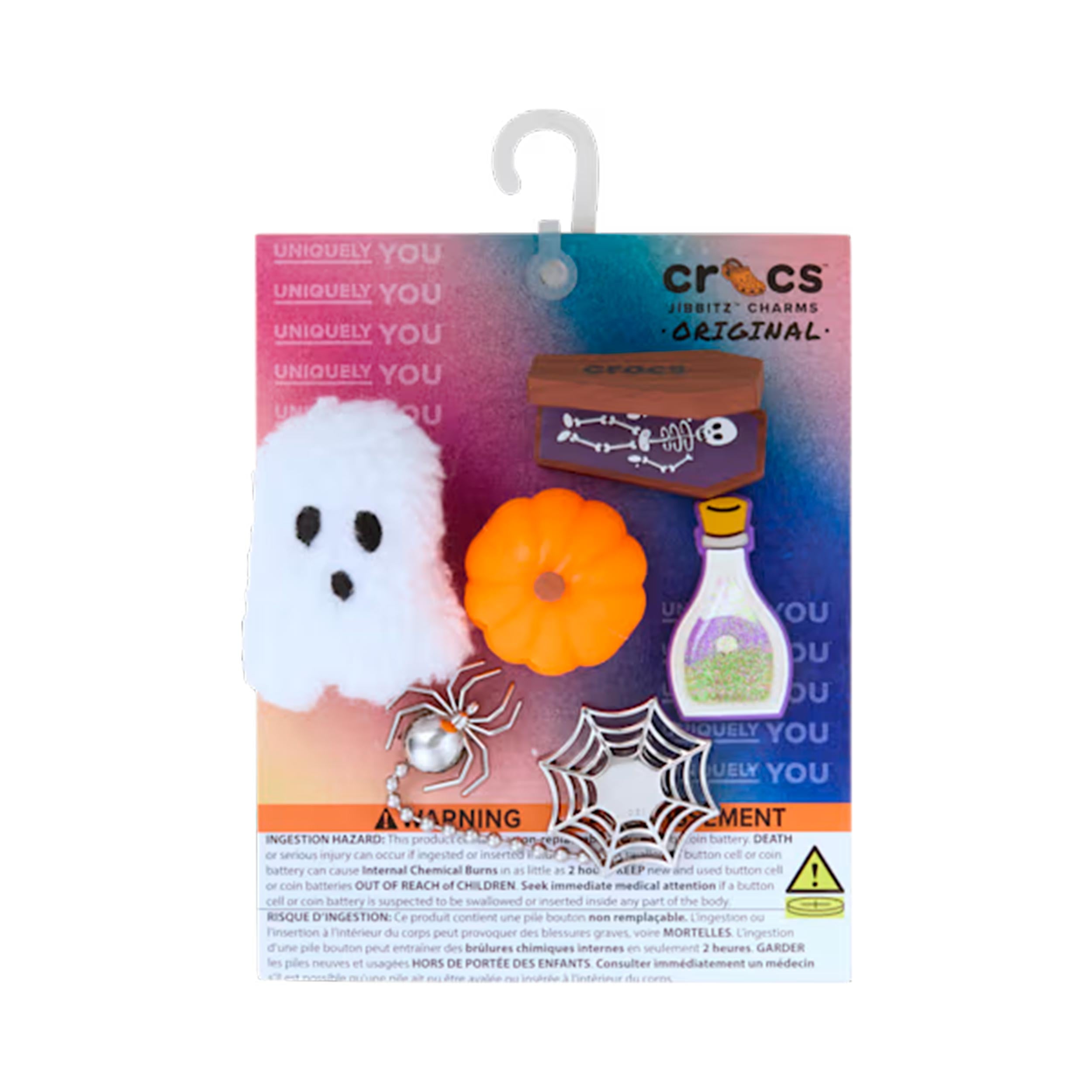 Crocs Spooky Halloween Miscellaneous Unisex - white, orange