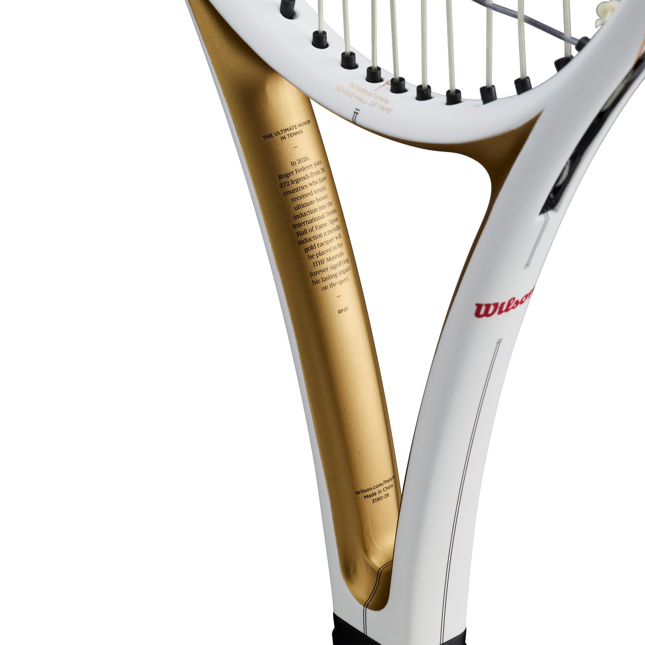 Rf 01 Hall Of Fame Tour racket unstrung | Tennis-Point