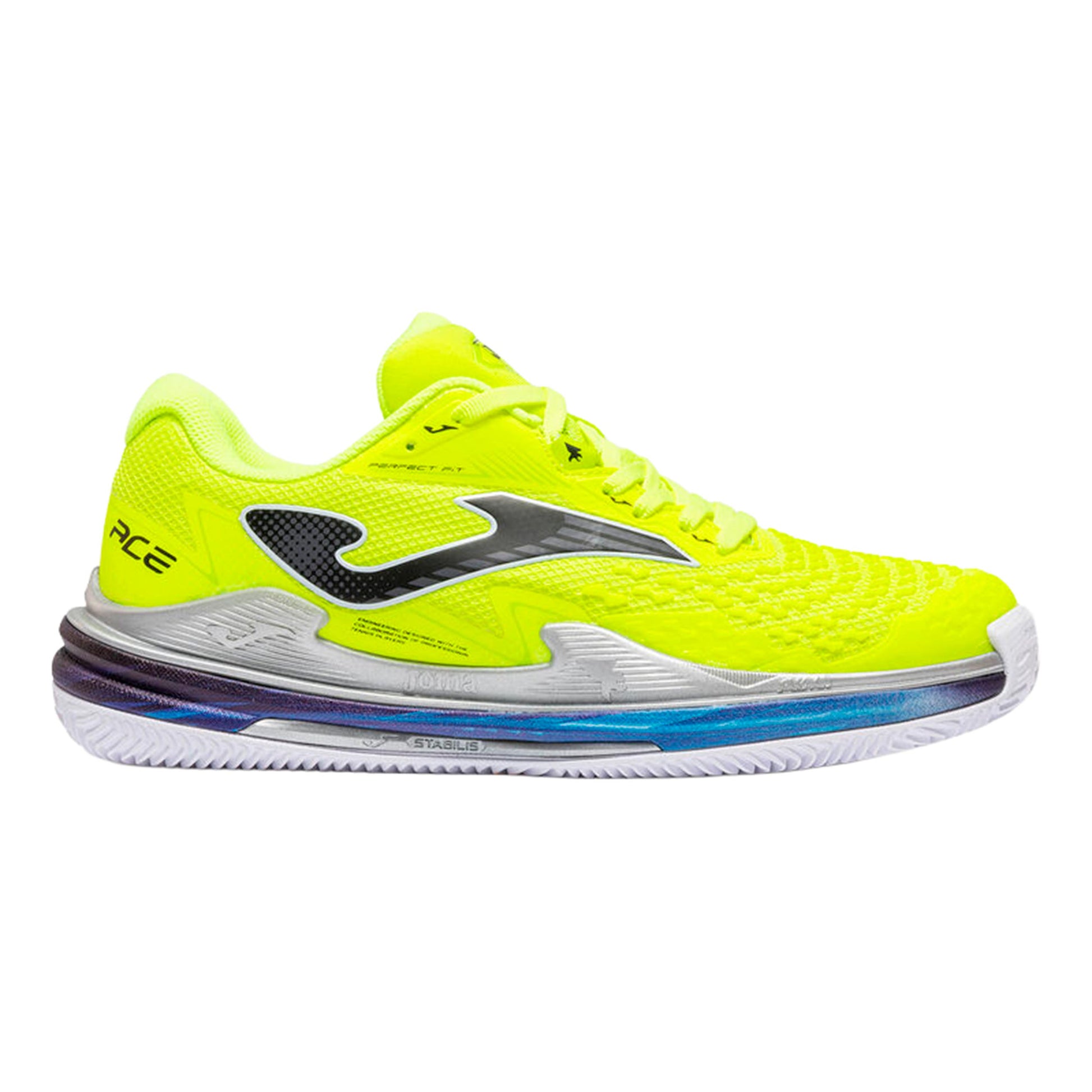 Joma Ace Clay court shoe Men - neon yellow, silver