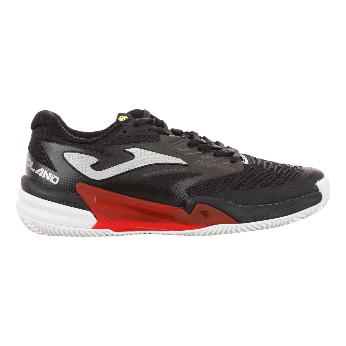 Joma Roland Clay court shoe Men - black, red