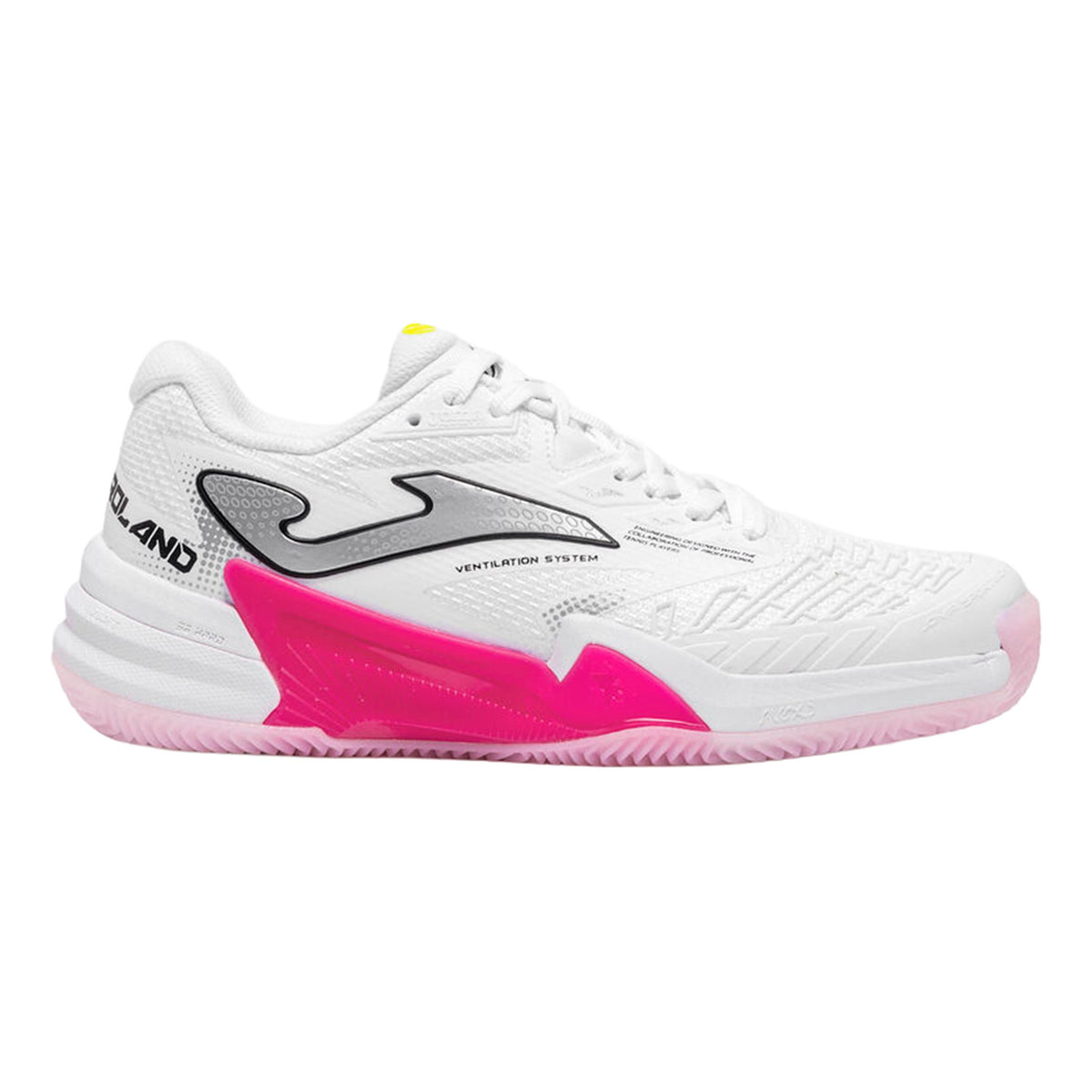 Joma Roland Clay court shoe Men - white, turquoise