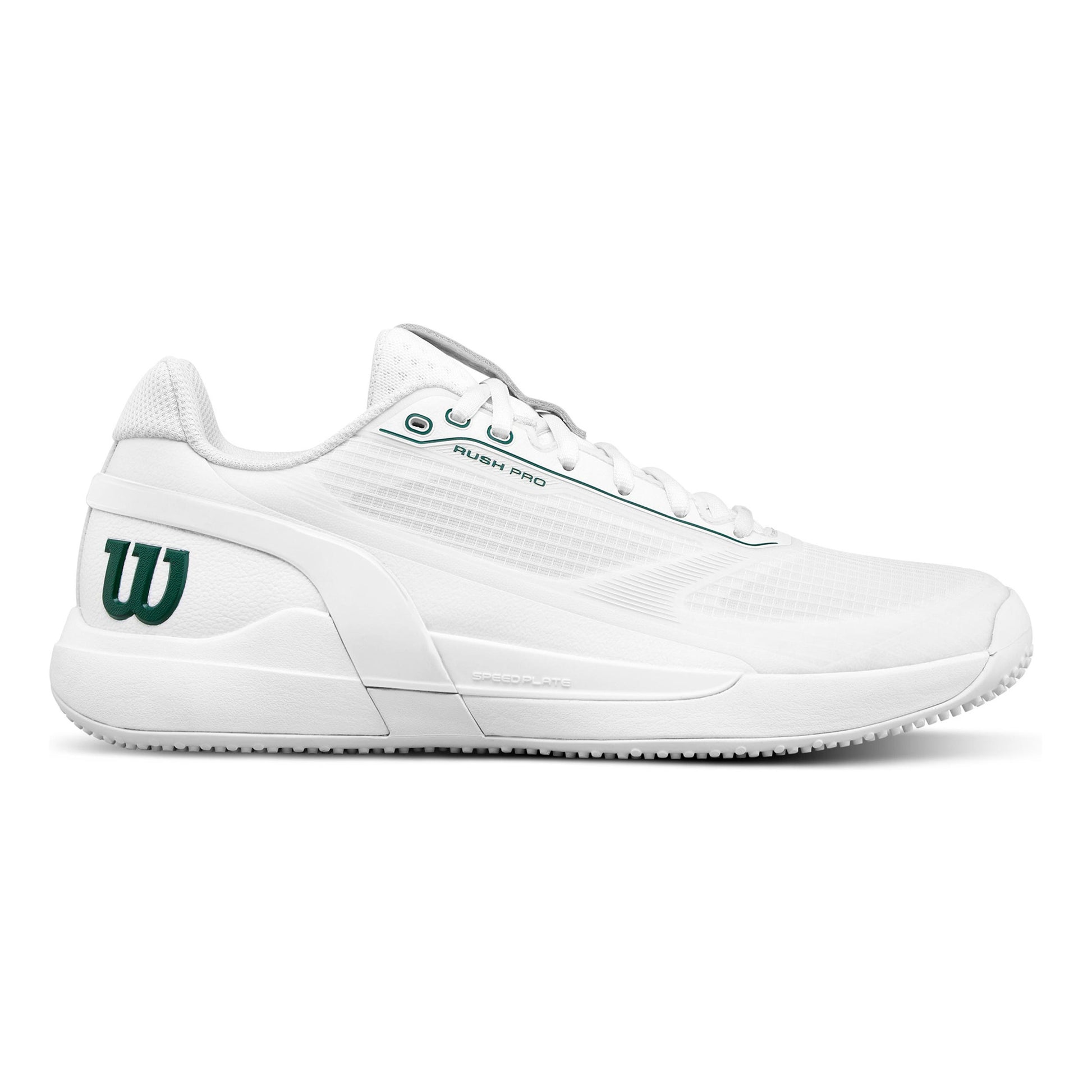 Wilson Rush Pro 5 Grass court shoe Men - white, green
