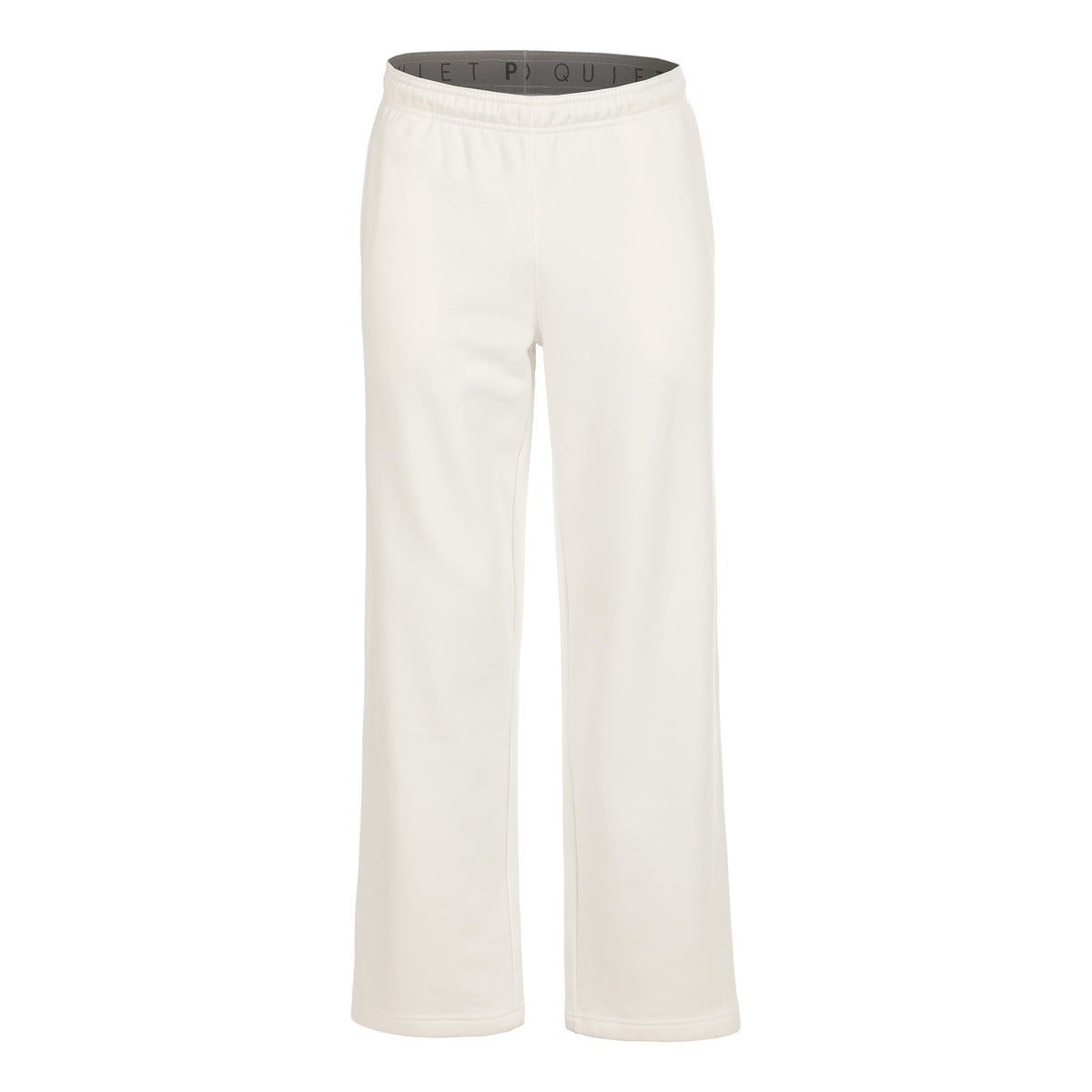 Quiet Please Straight Leg Training pants Men - cream