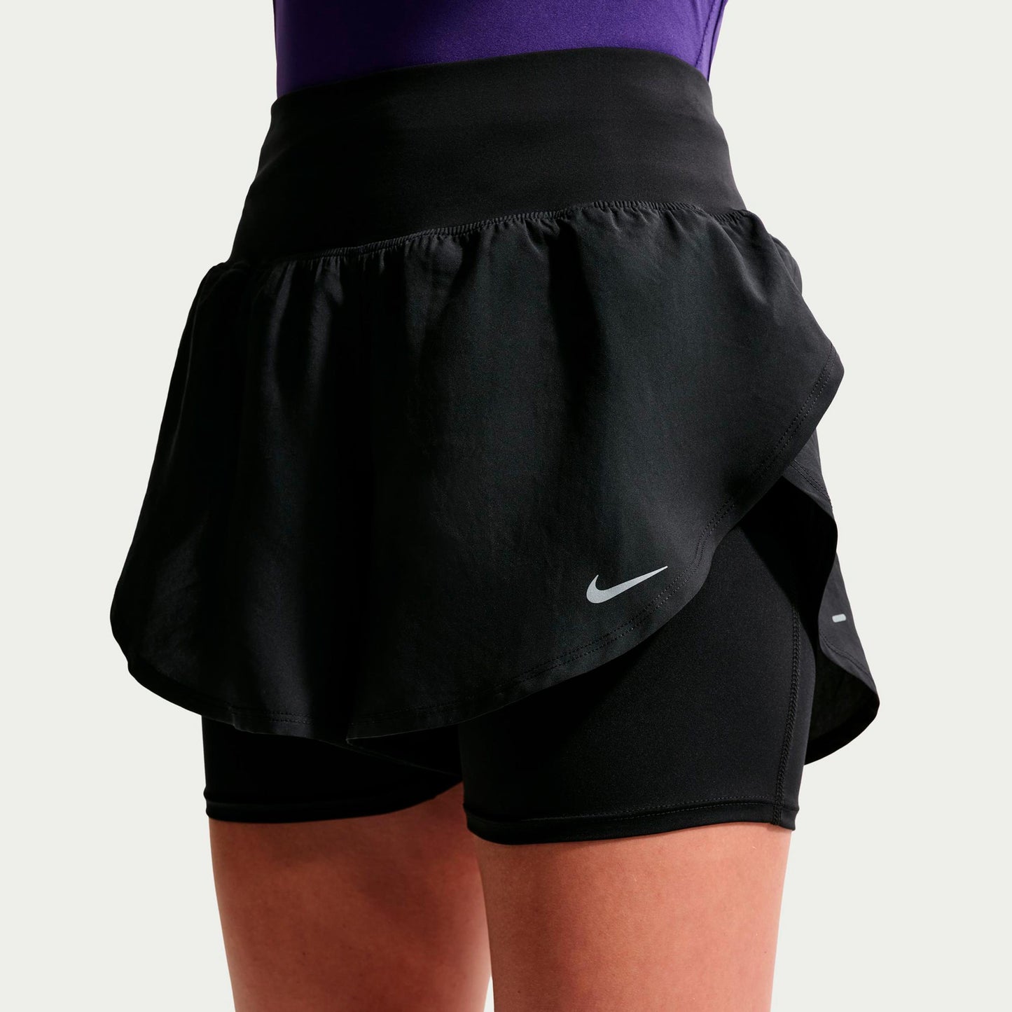 Nike Flow 2in1  Running shorts Women - black, black