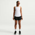 Tempo  Running shirt Women - white, silver