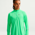 Miler  Running shirt Men - green, silver