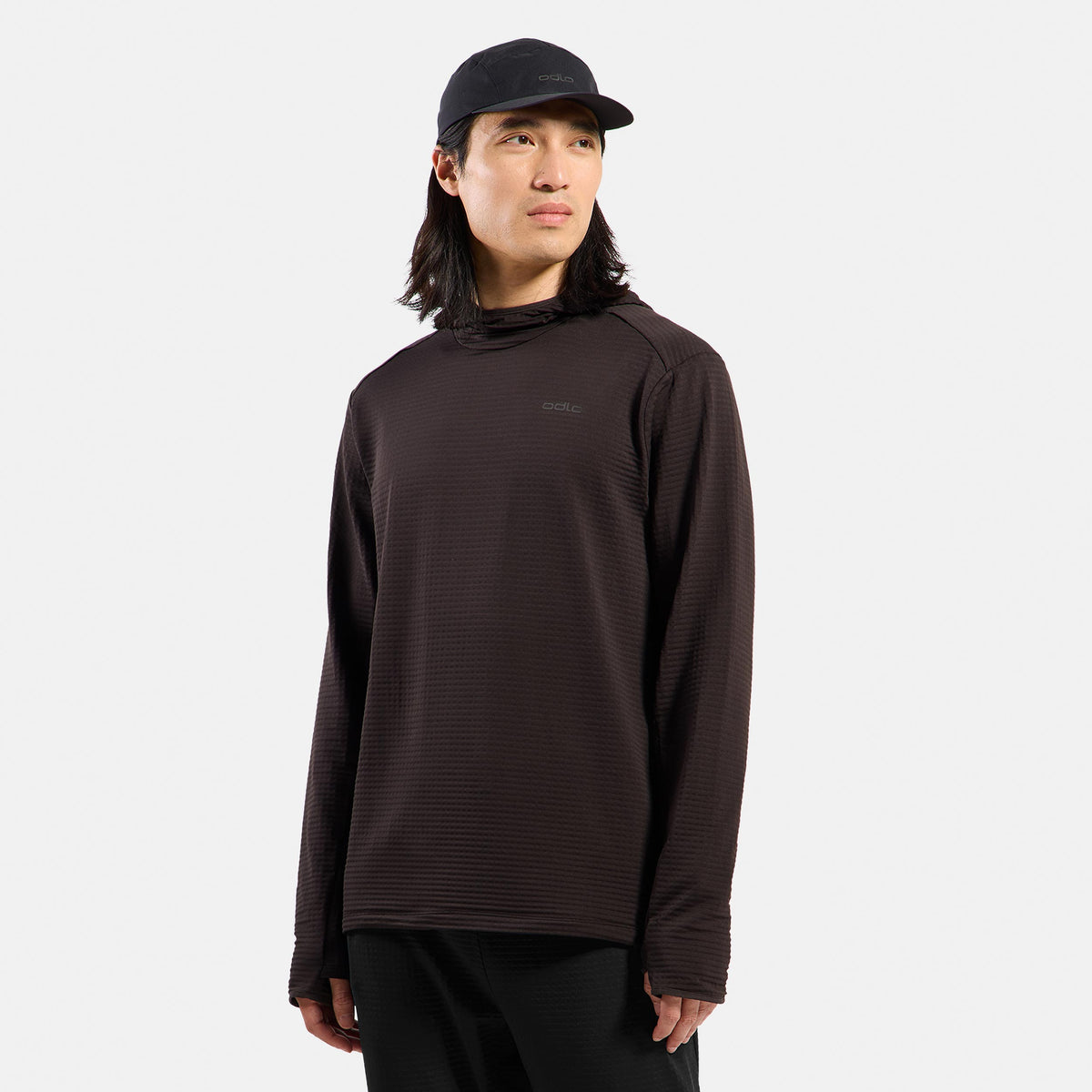 Odlo Essential Thermal Midlayer  Running shirt Men - brown