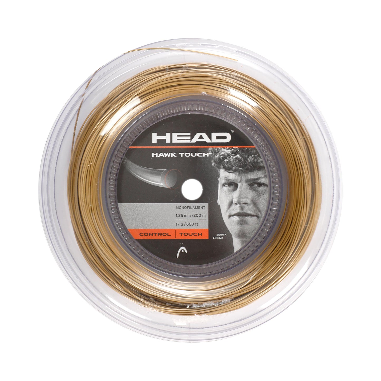 HEAD Hawk Touch String reel 200m - gold