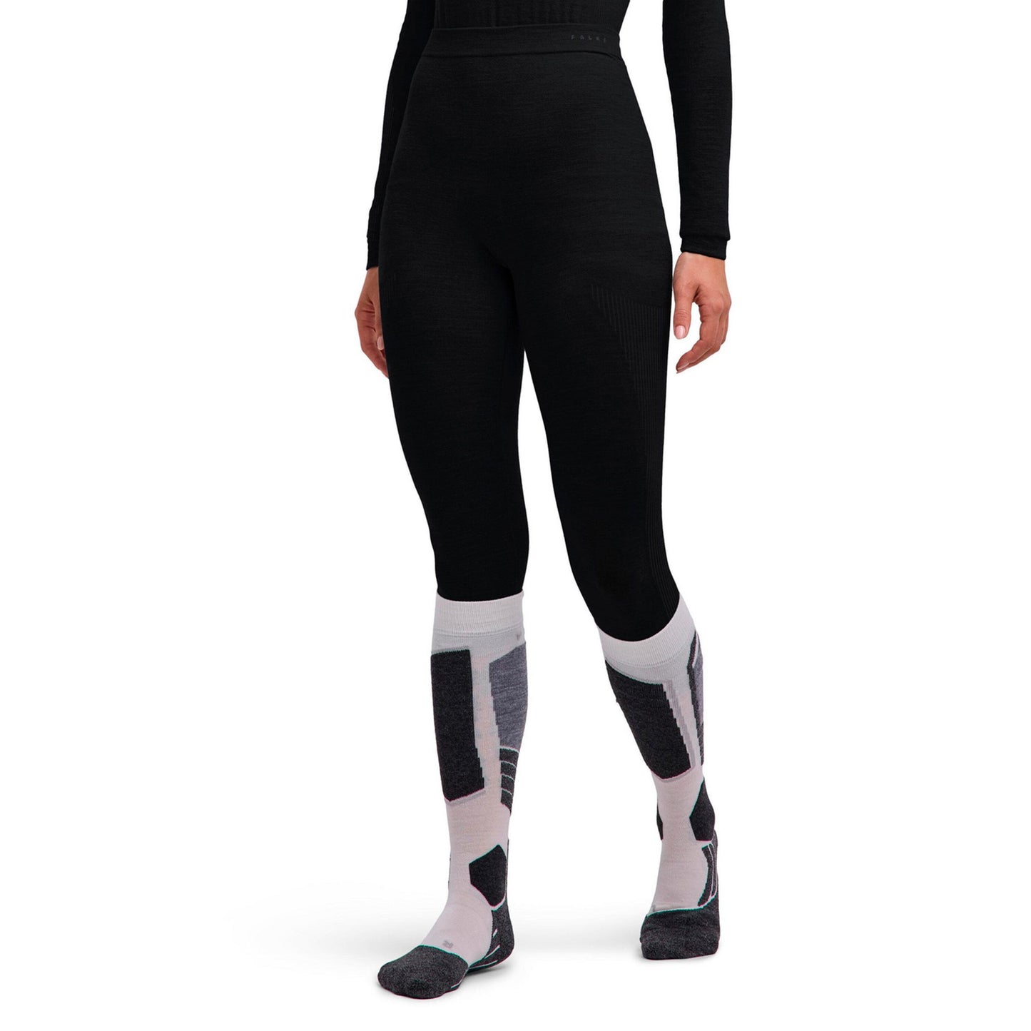Falke Wool Tech Light 3/4  Tight Women - black