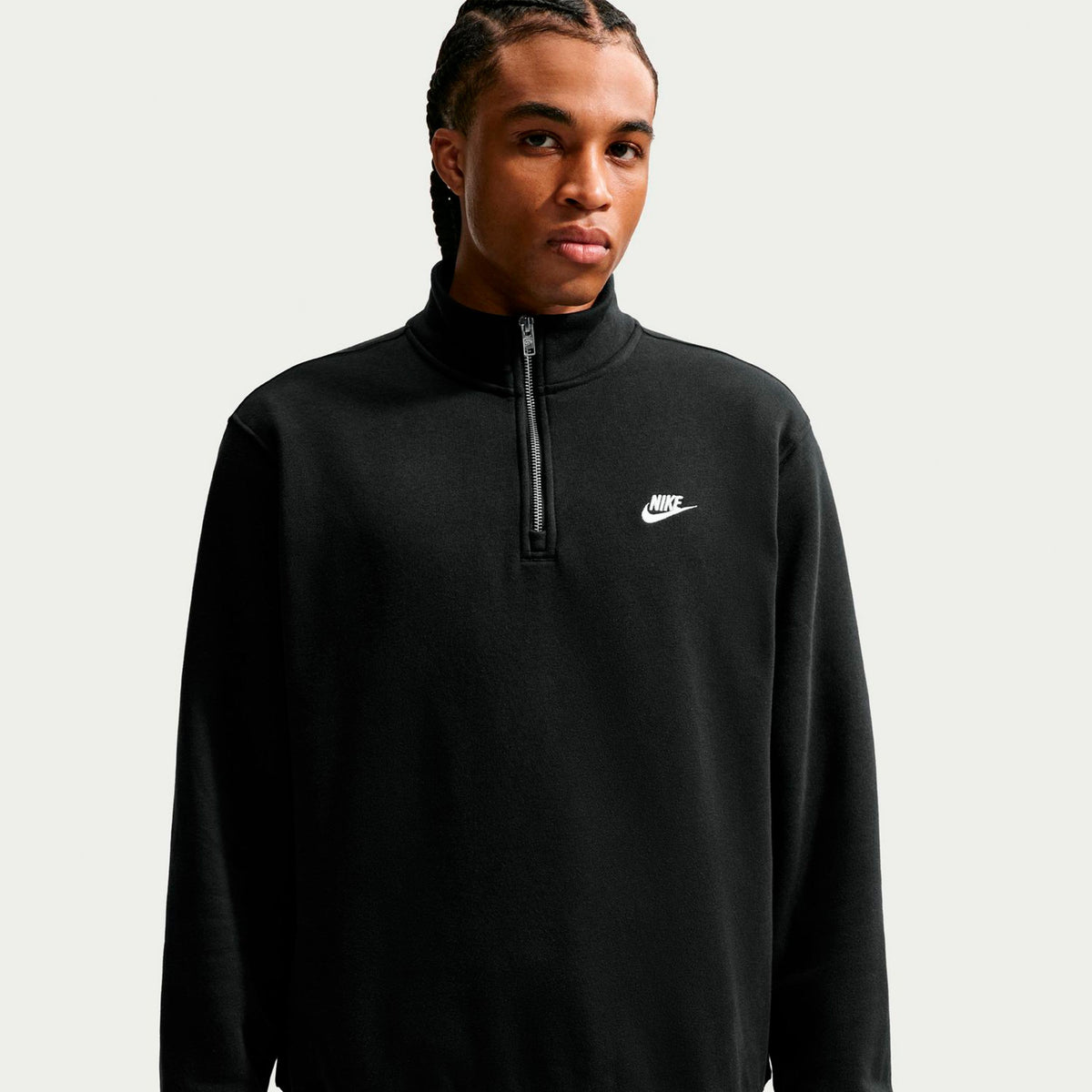 Nike 1/2-Zip Fleece Sweatshirt Men - black