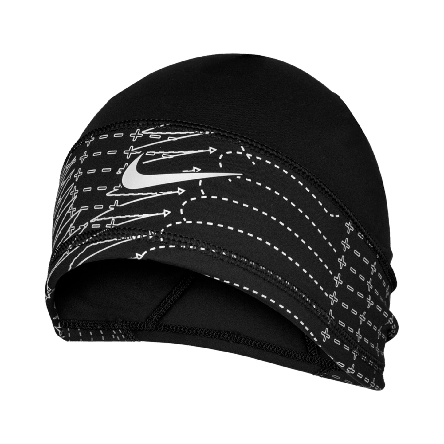 Nike Dri-Fit Terra Uncuffed Reflective Beanie Unisex - black, black