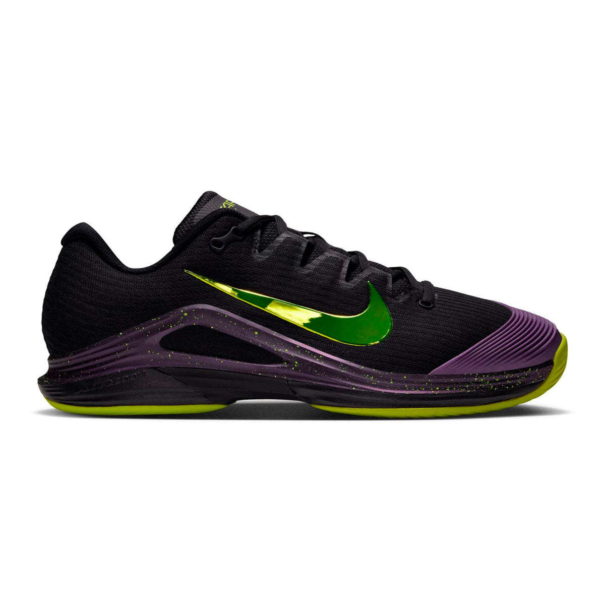 Nike Zoom Vapor 12 All court shoe Men - black, neon yellow