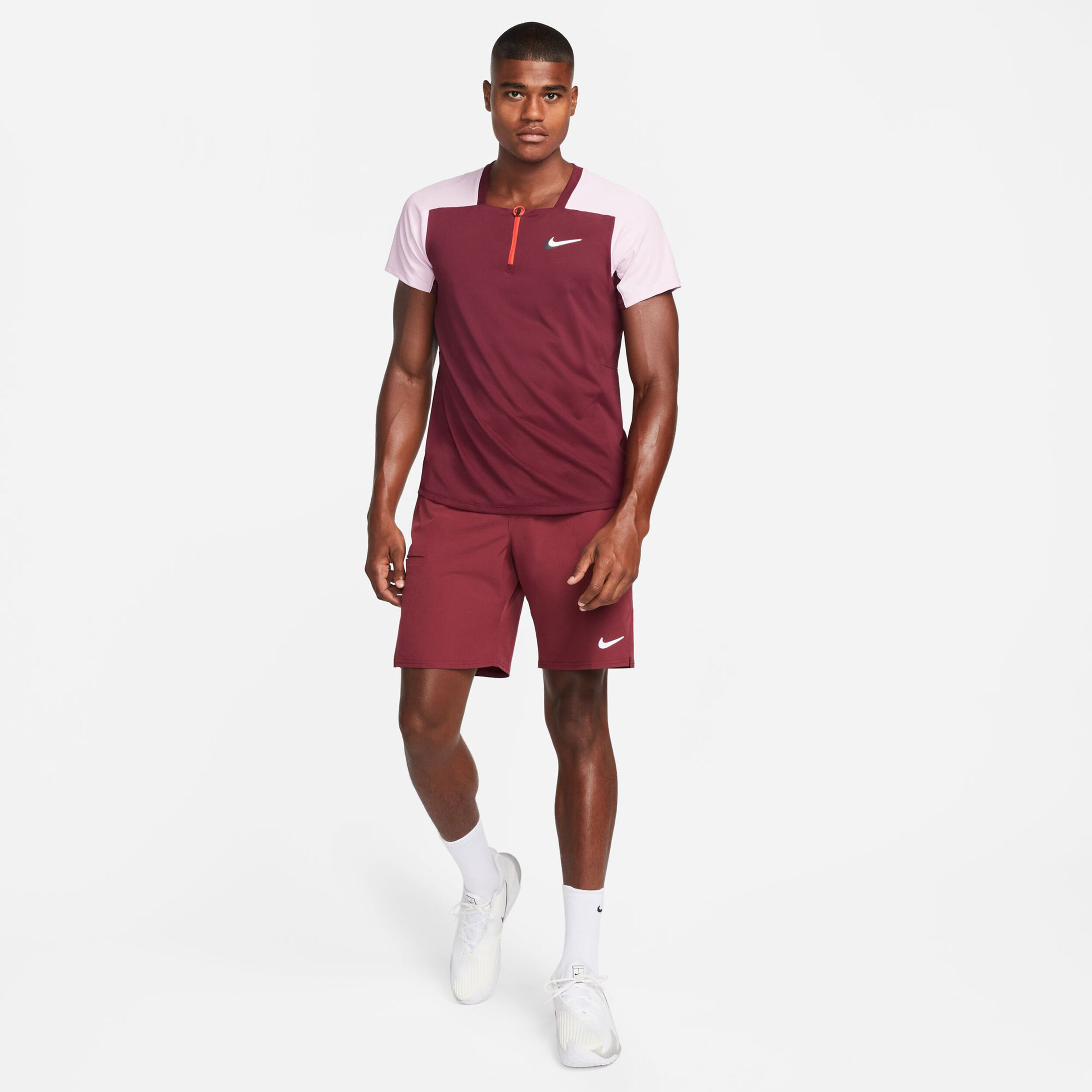 Maroon nike polo online