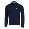 Solid  Training jacket Men-dark blue