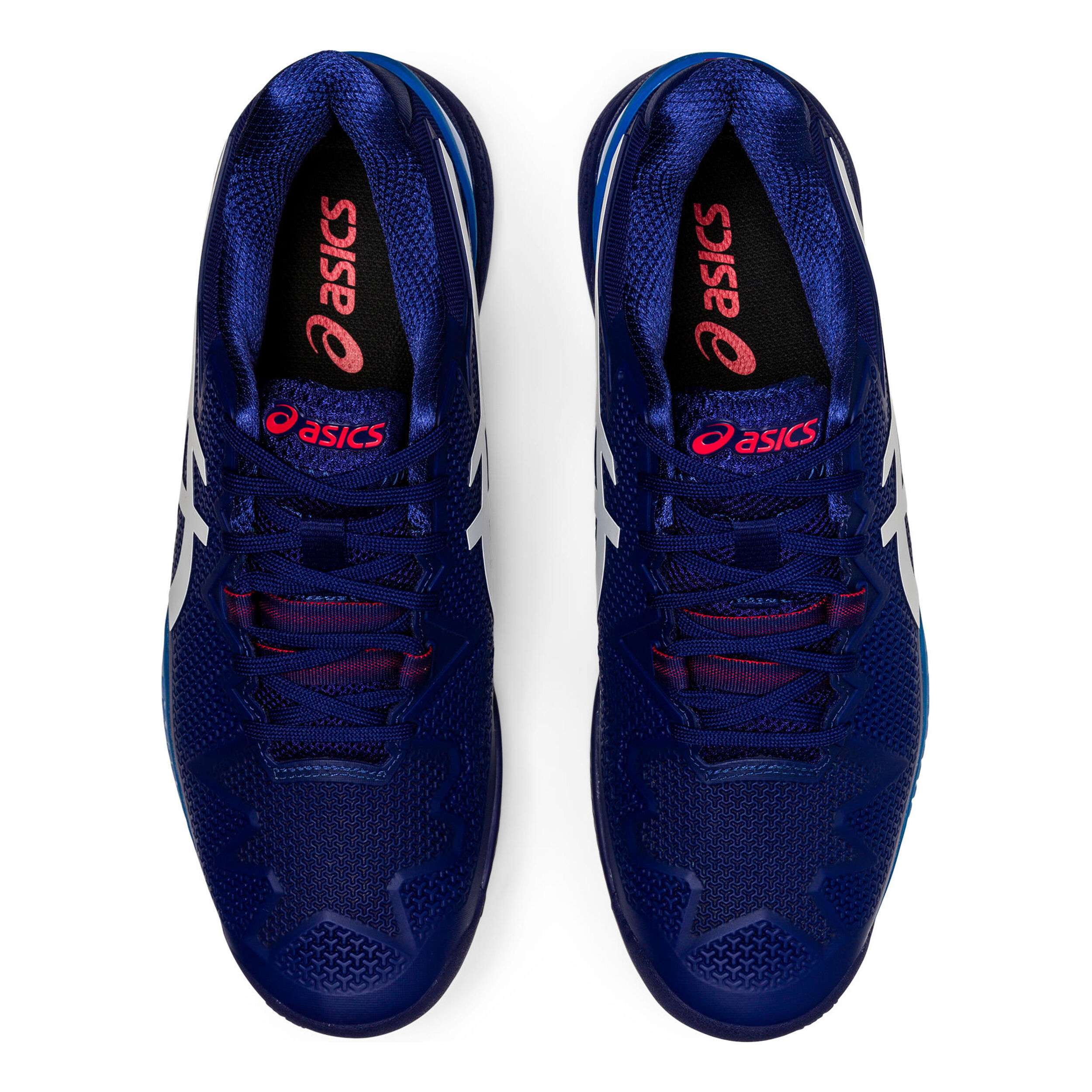 Buy ASICS Gel Resolution 8 Clay Court Shoe Men Blue White online