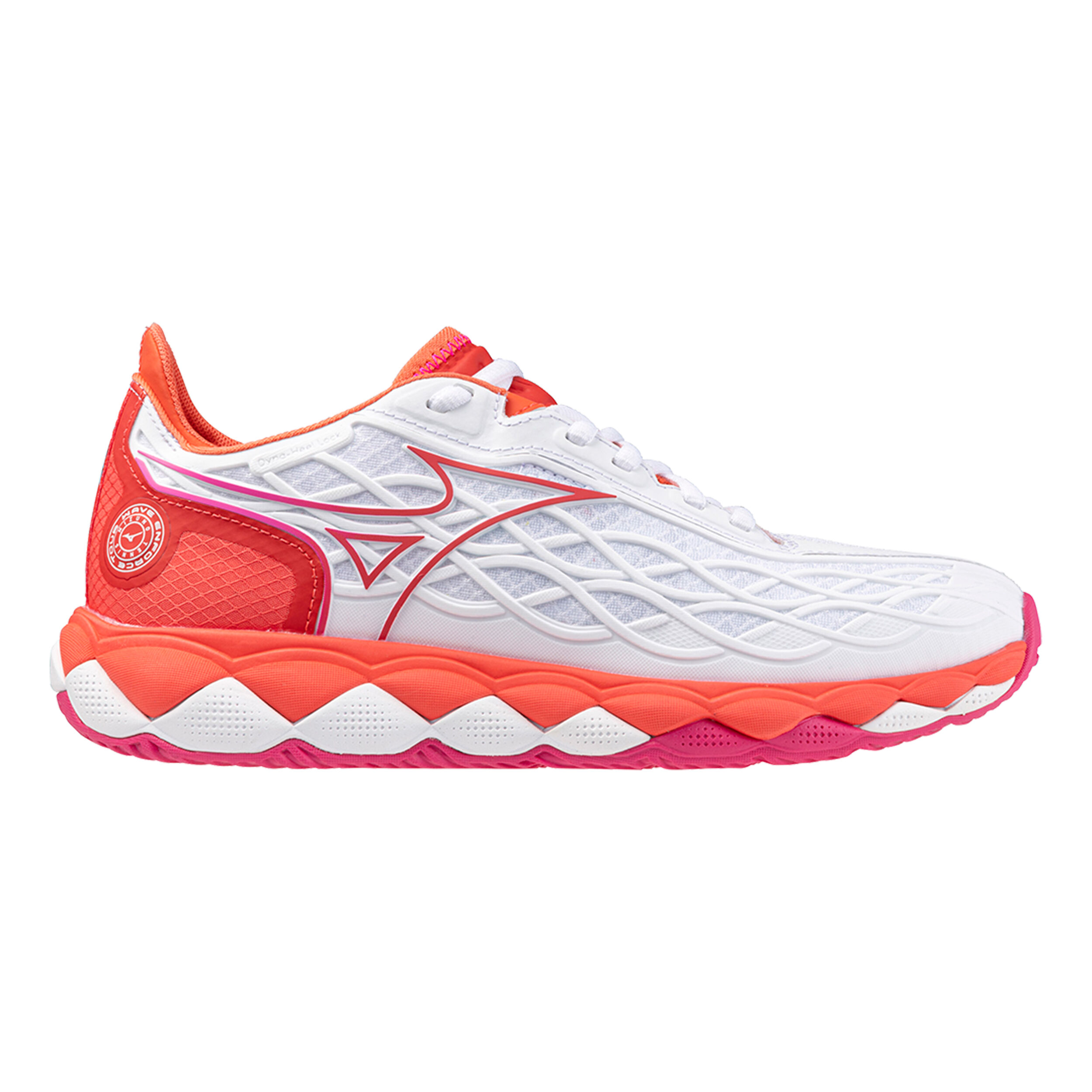 Buy Mizuno Wave Enforce Tour All Court Shoe Women White Orange online Tennis Point UK