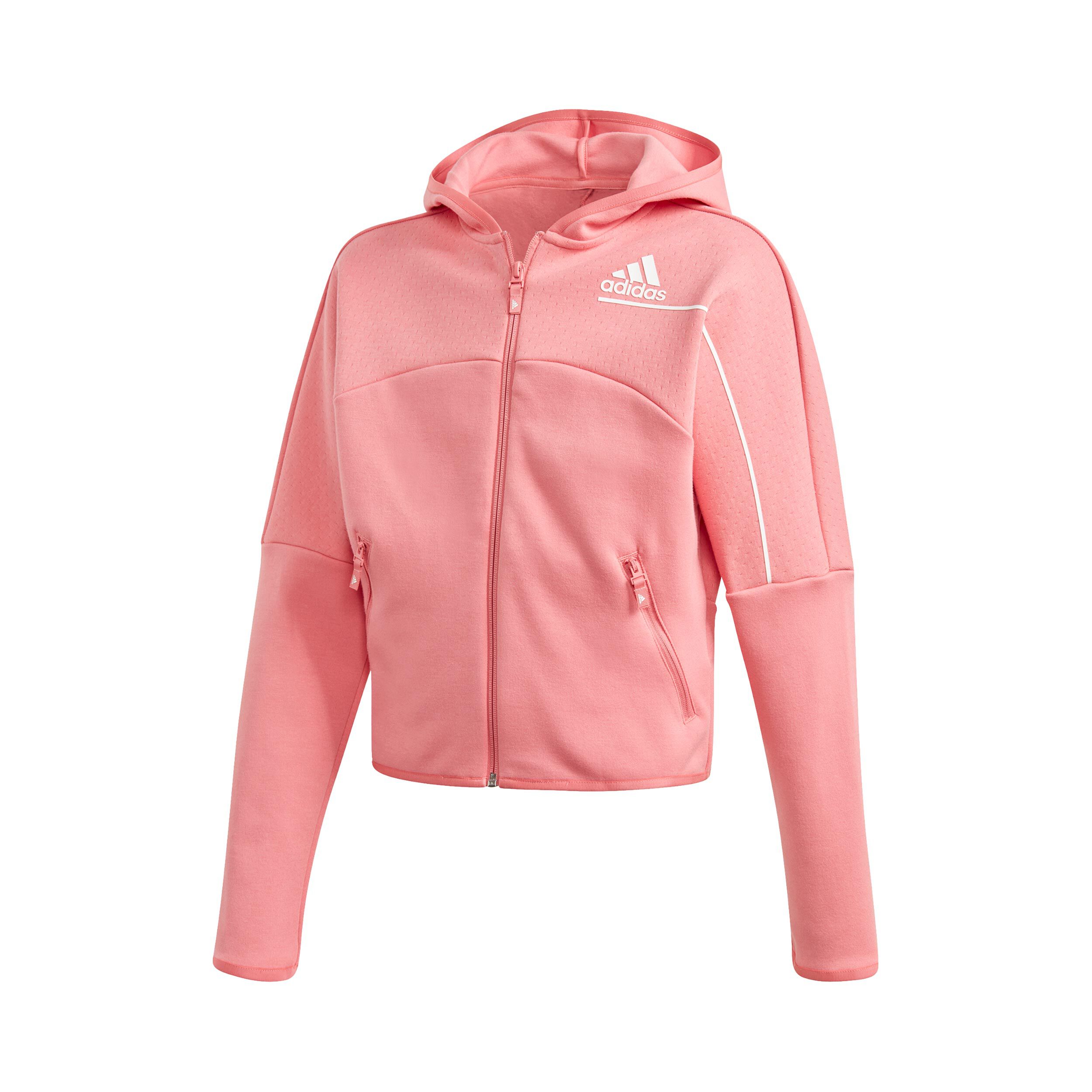 Girls top adidas zipper