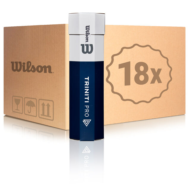 Buy Wilson Triniti Pro 18x 4 Ball Tube In A Box online Tennis Point UK