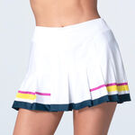 Lucky in Love Clothing Lucky in Love Stripe Hype Skirt Women - white, multicoloured