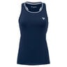 W. TEAM TECH TANK TOPMARINE Polo Women-dark blue