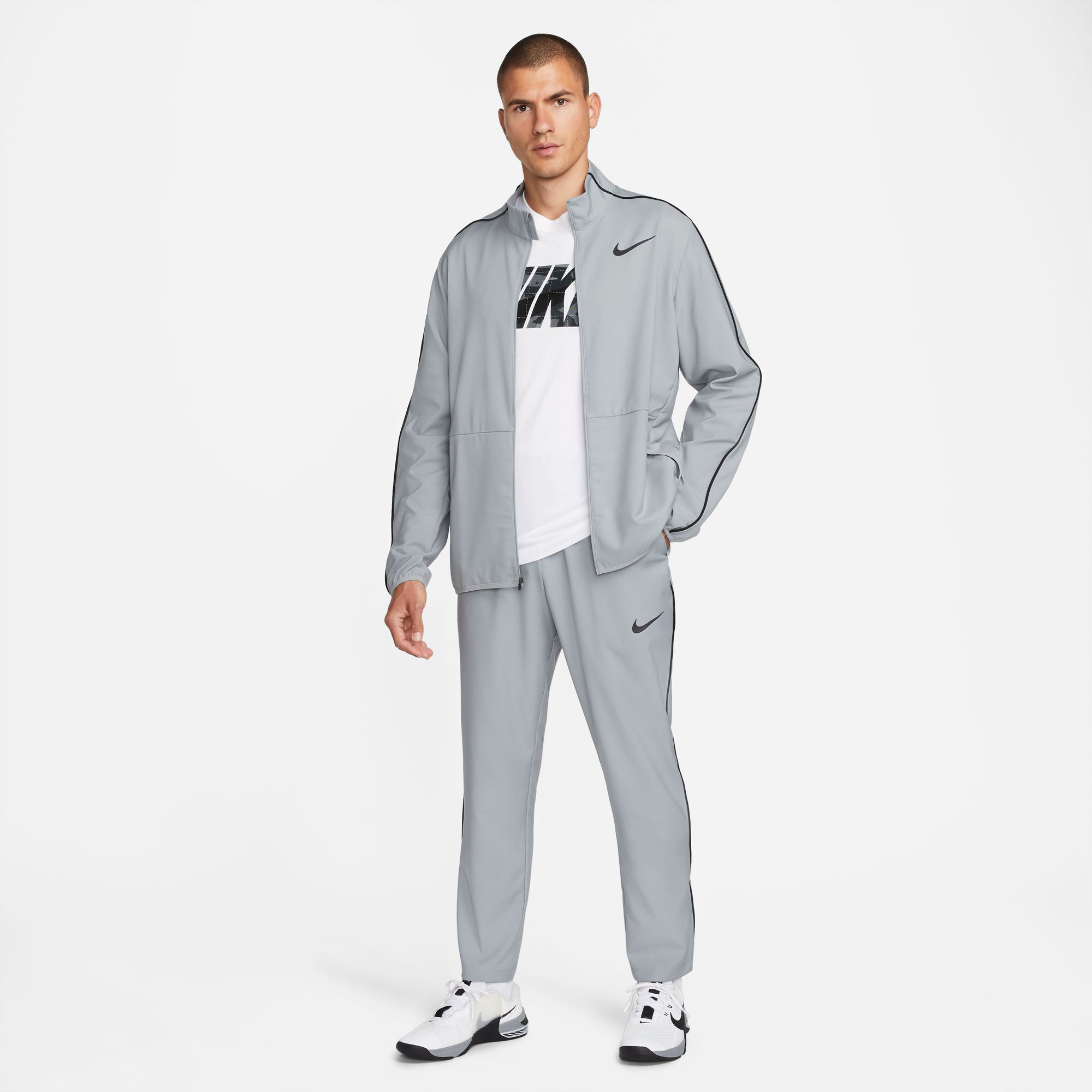Buy Nike Dri Fit Team Woven Training Pants Men Lightgrey online