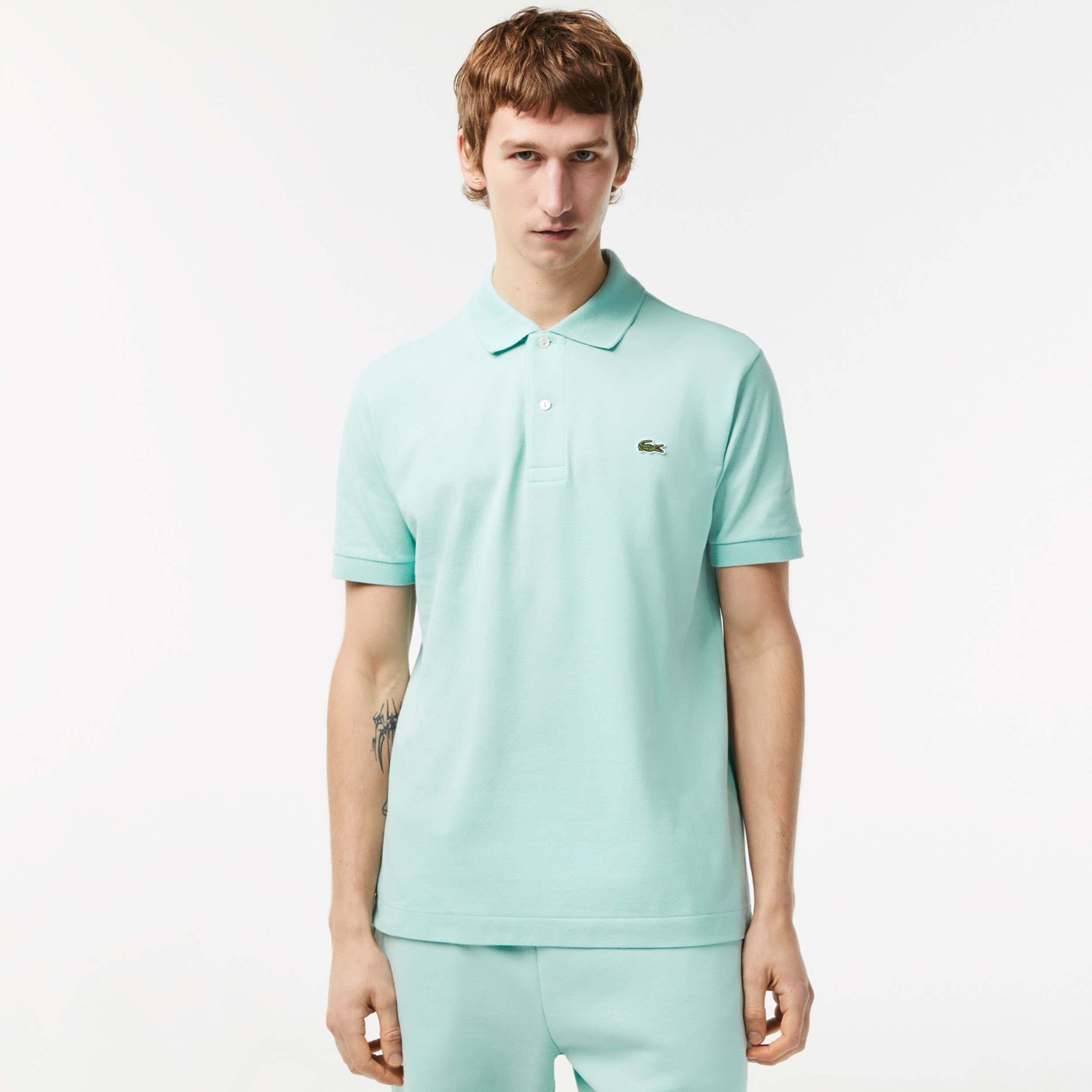 Buy Lacoste Core Essentials Polo Men Mint online Tennis Point UK