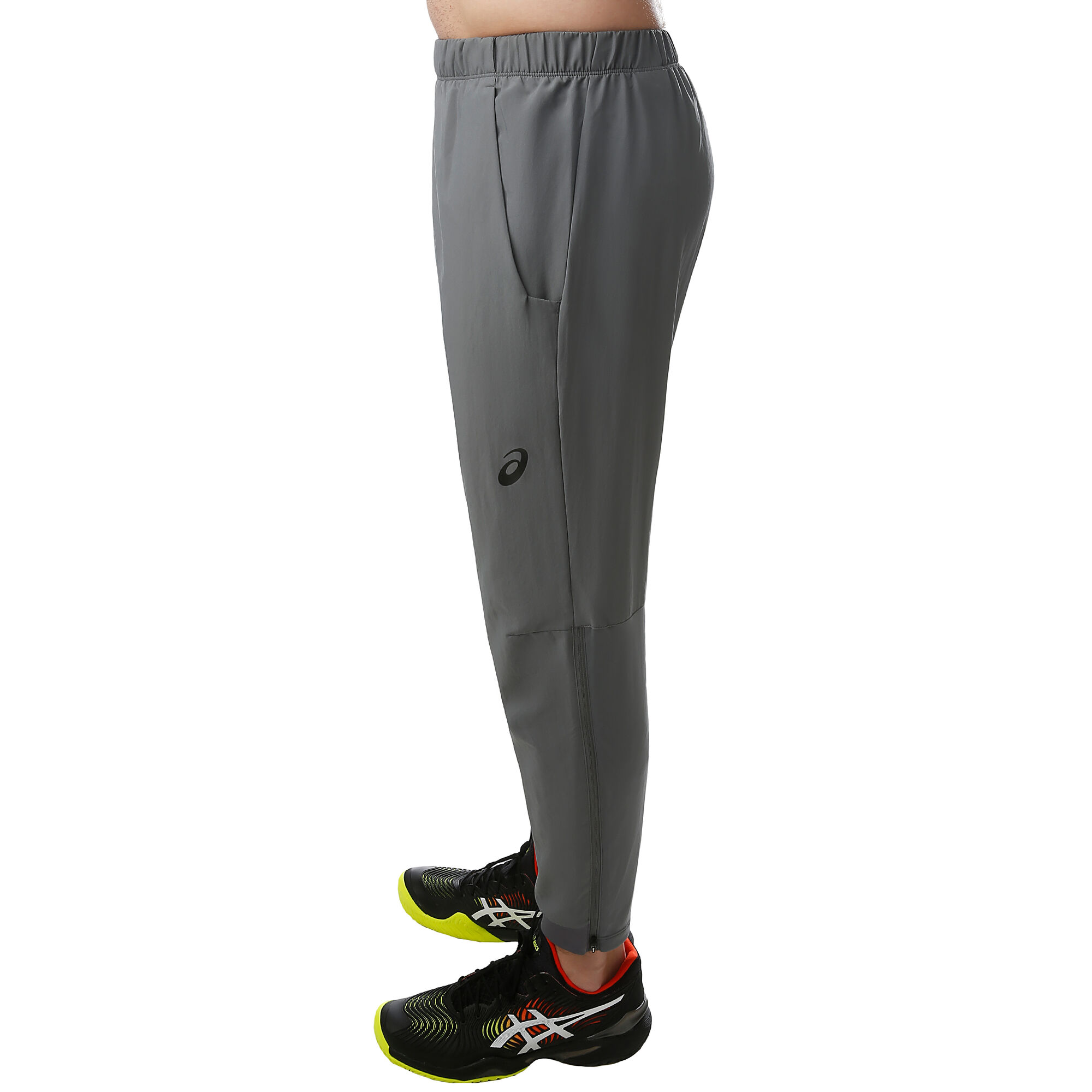 buy ASICS Practice Training Pants Men - Grey, Black online | Tennis-Point