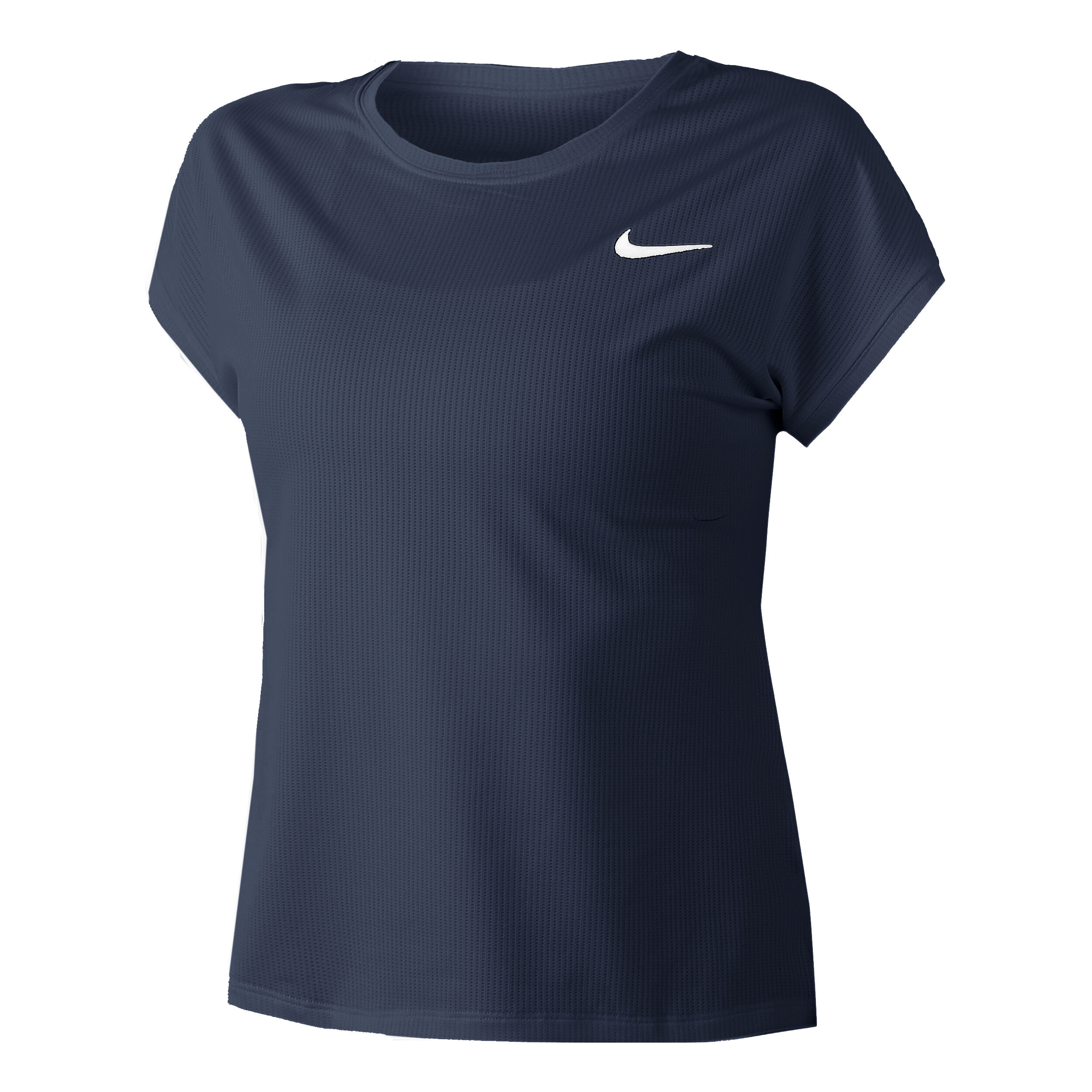 Navy blue nike shirt women's hotsell