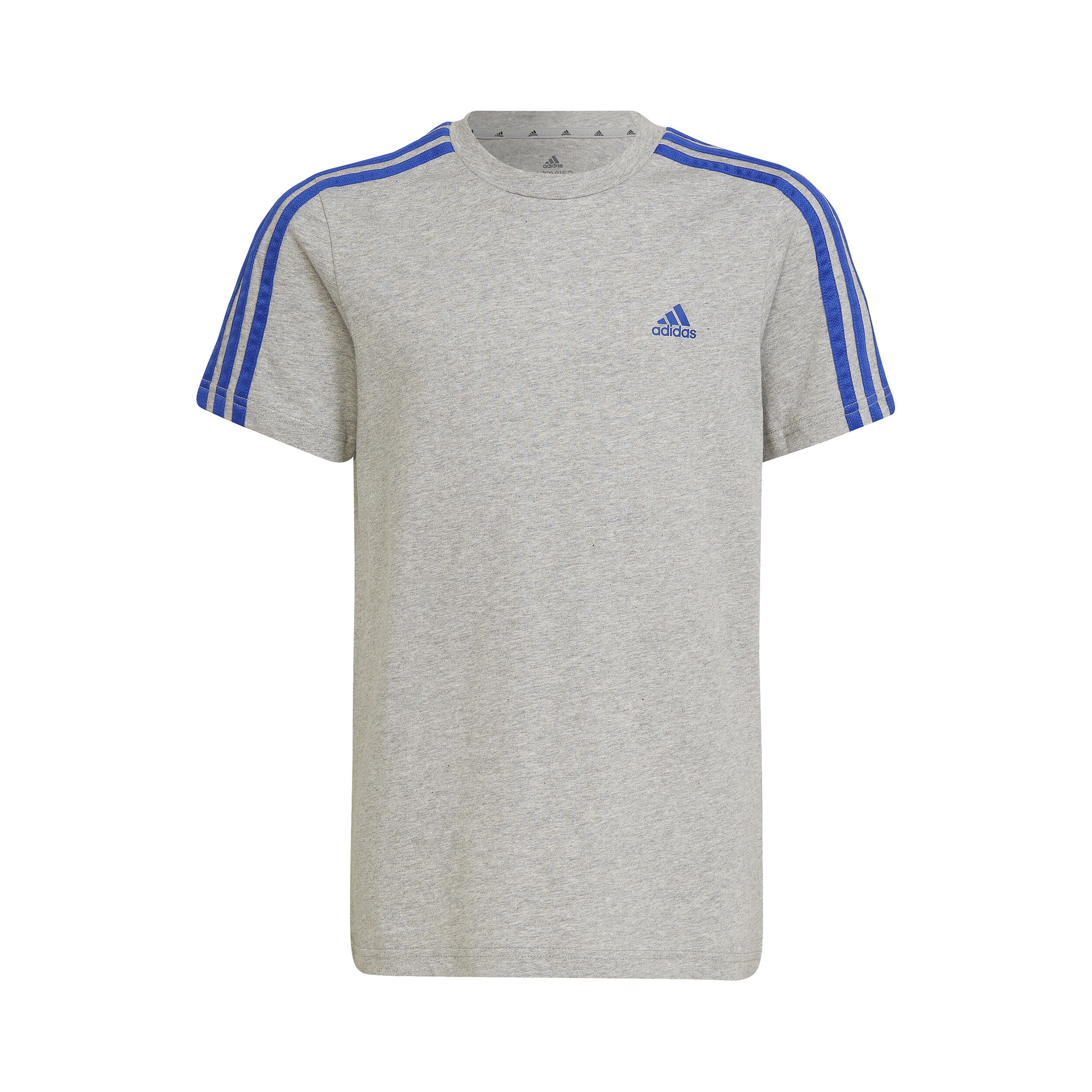3 Stripes T Shirt Boys Grey