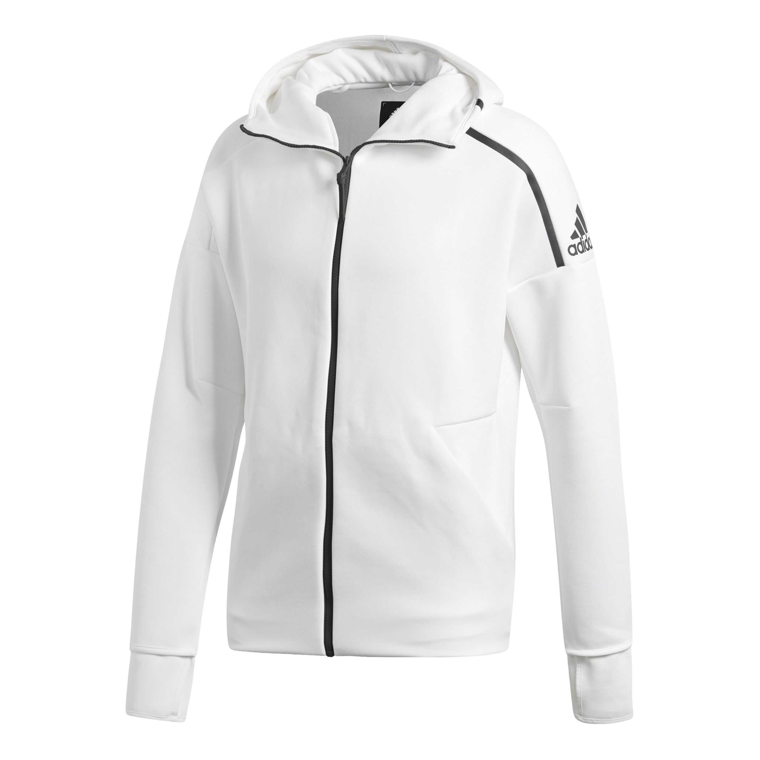 Buy adidas Z.N.E. Fast Release Zipper Zip Hoodie Men White Black