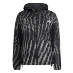 adidas Clothing adidas Adi365 High Visible Running Jacket Women-Black,Silver