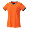 Crew Neck T-Shirt Women-Orange
