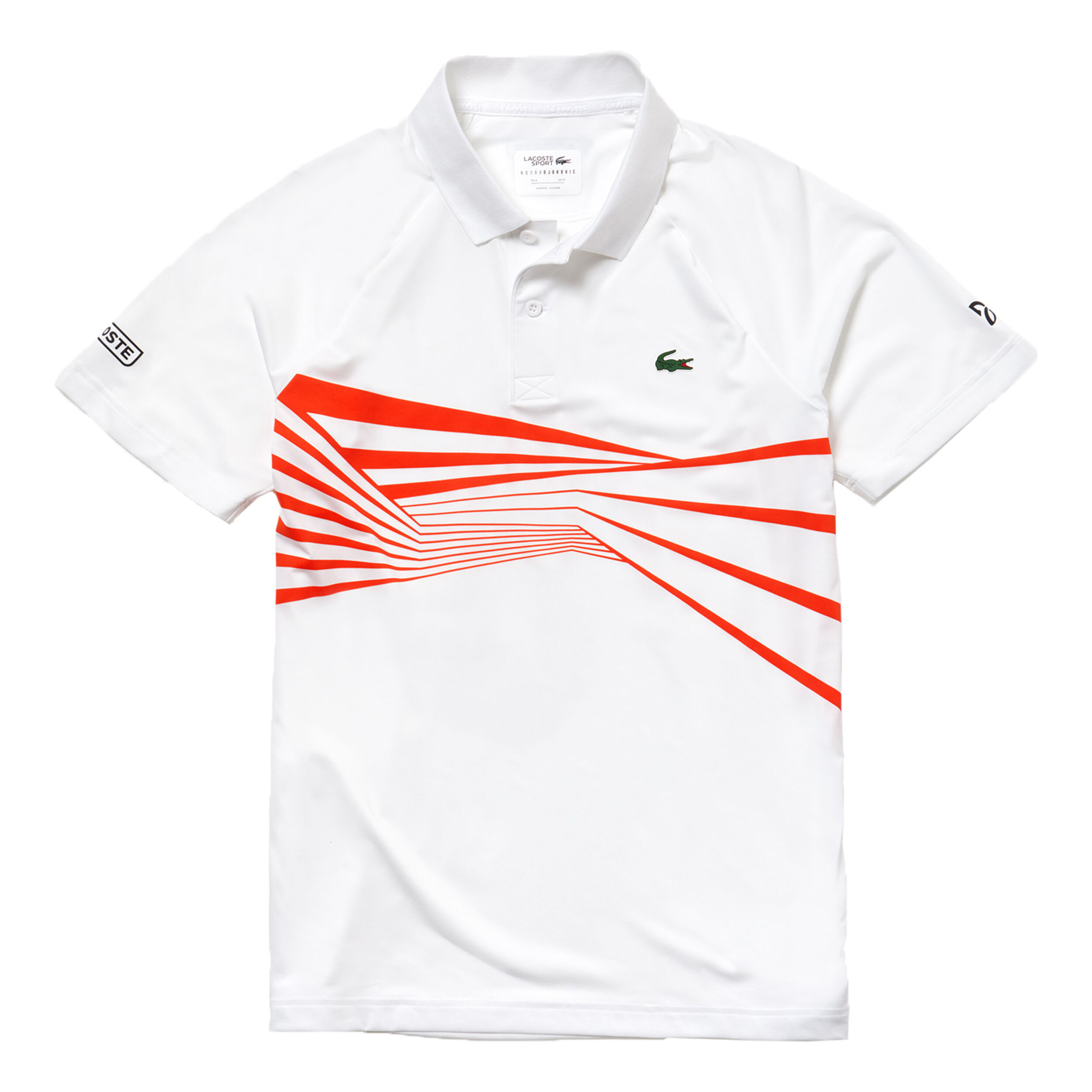 Novak Djokovic Indian Wells Polo Men White Red