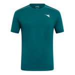 Diadora Tennis apparel Diadora Court T-Shirt Men-dark green