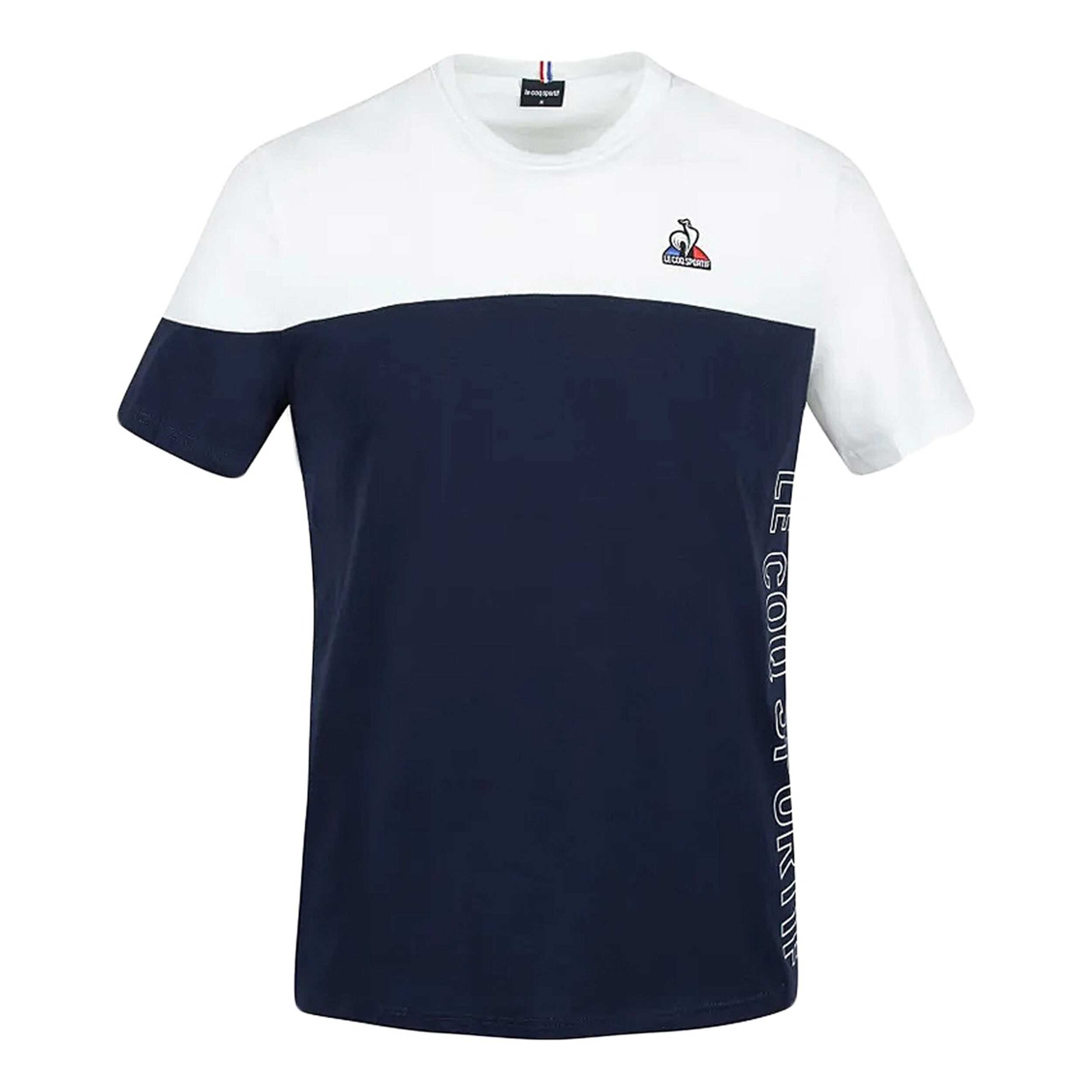 Buy Le Coq Sportif Saison 2 SS N 1 T Shirt Men Blue White online Tennis Point UK