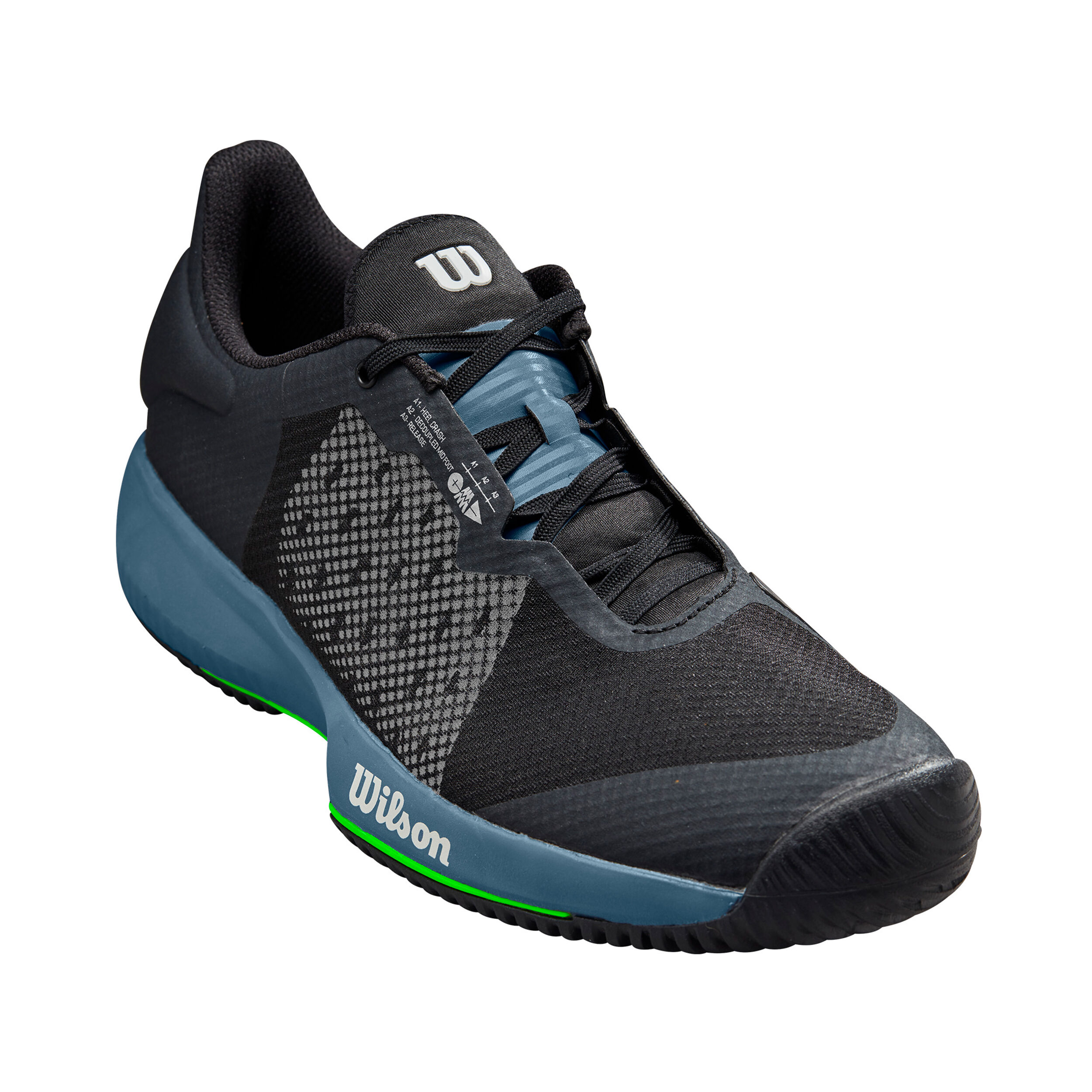 Buy Wilson Kaos Swift All Court Shoe Men Black Blue online Tennis Point UK