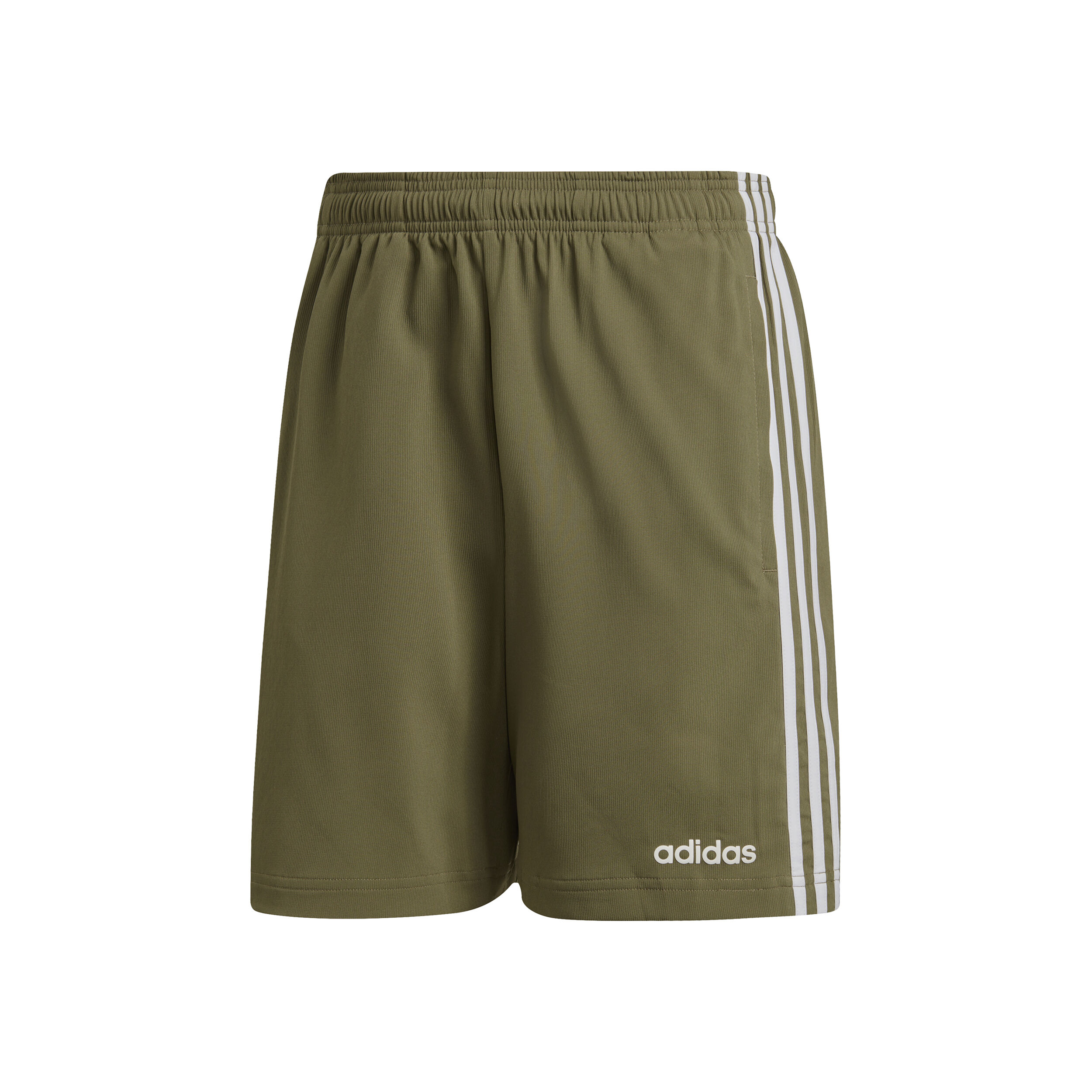 Essentials 3 Stripes Chelsea 7in Shorts Men Khaki White