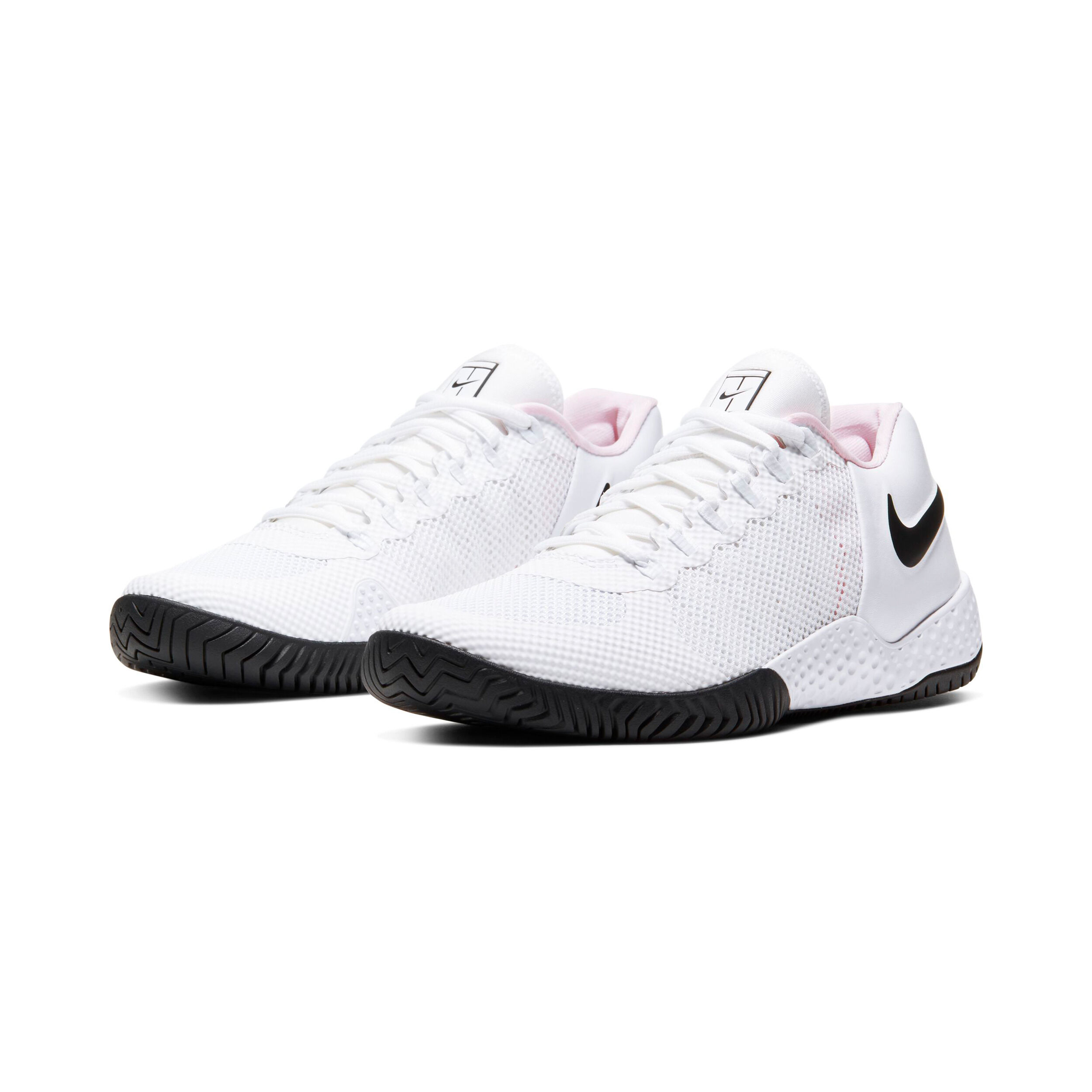 Flare 2 Hard Court Shoe Women White Pink